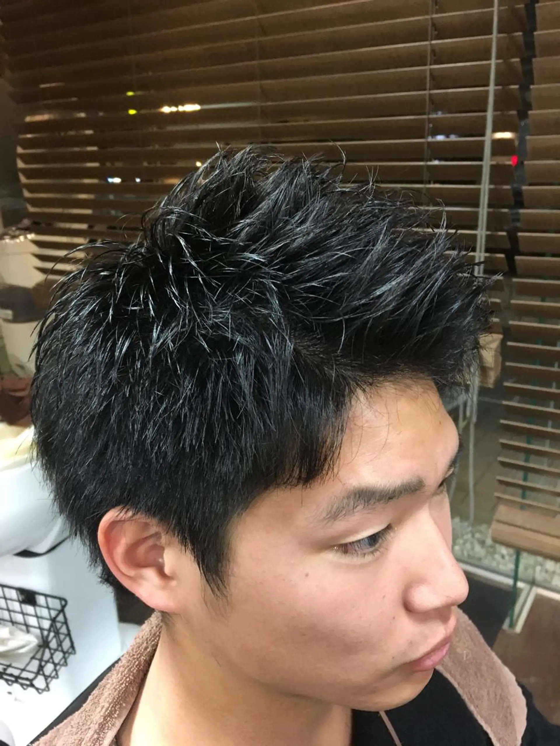 ショート メンズ 向井 優汰のヘアスタイル