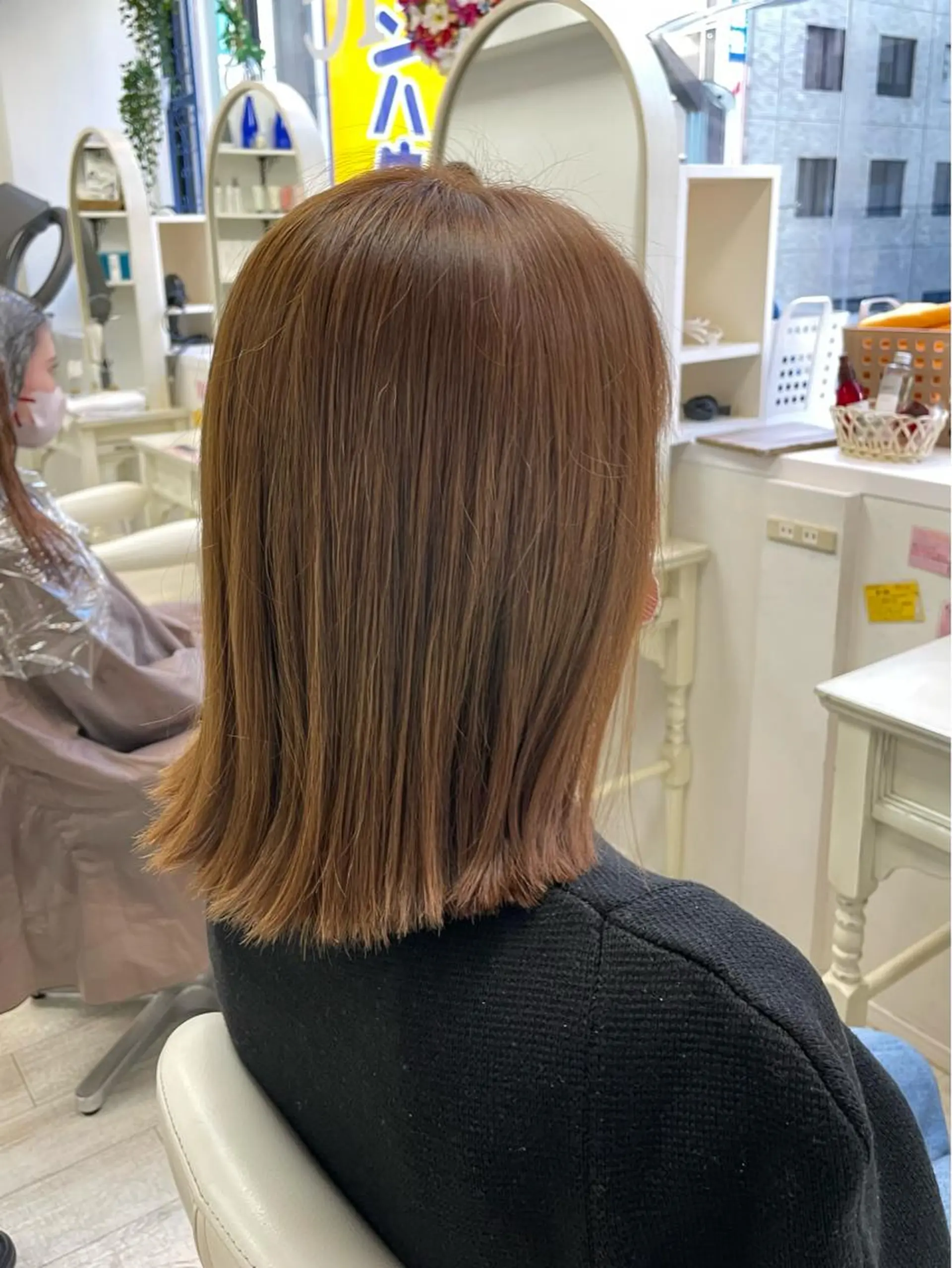 ミディアム 新籾 尚哉のヘアスタイル