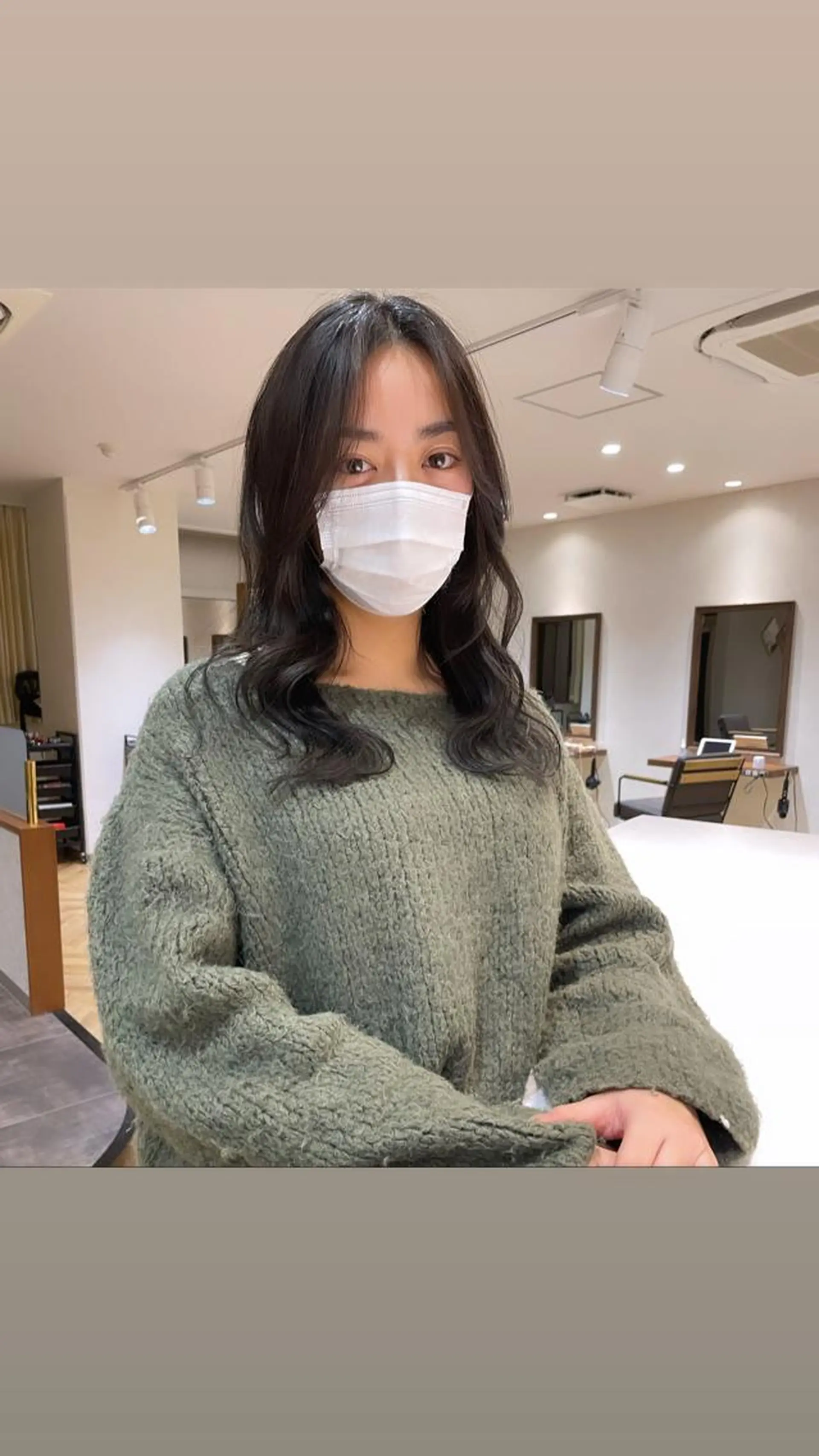 ミディアム カラー トリートメント ヘアカラー トリートメント Lond  mare 🦋ayana🦋のヘアスタイル