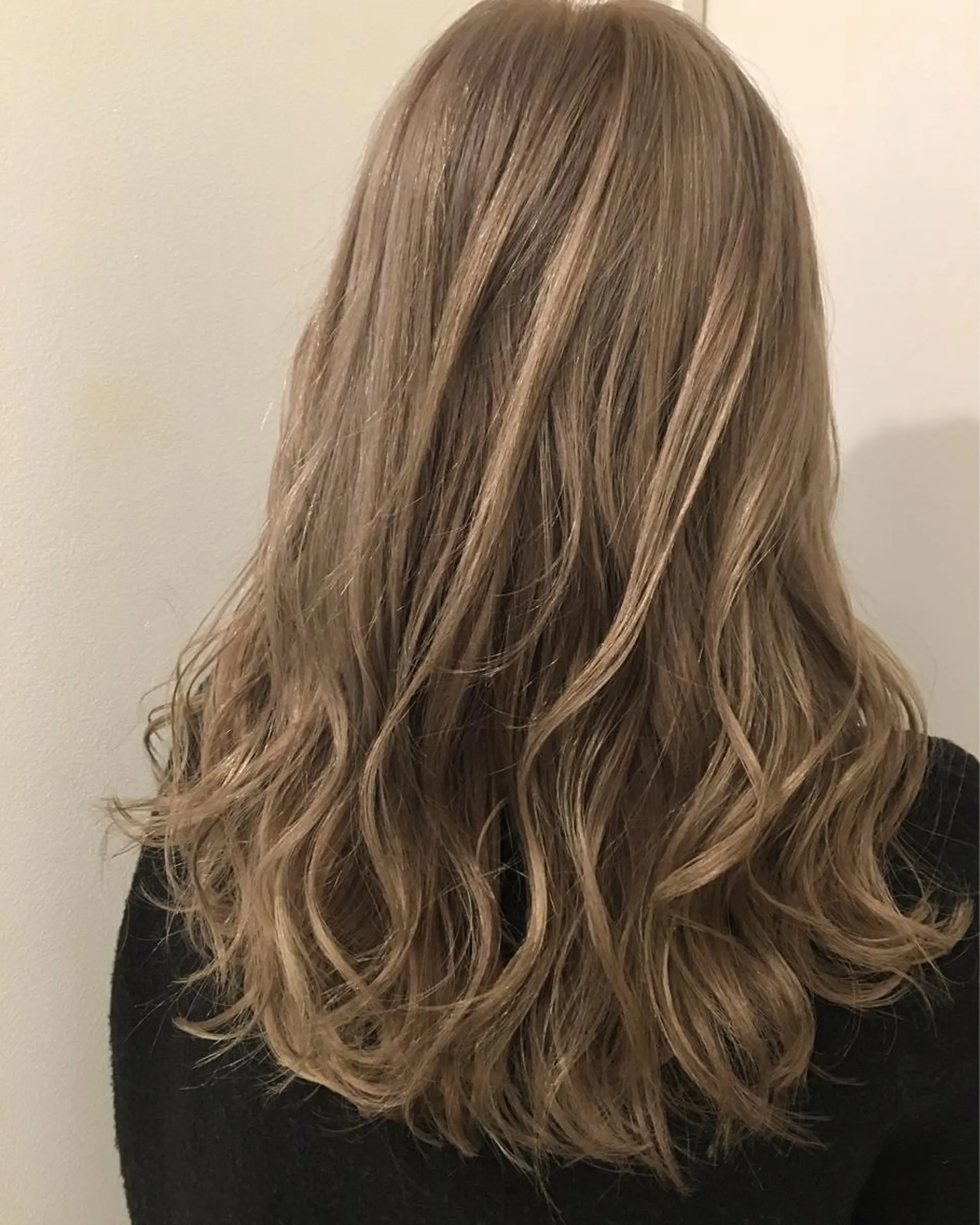 セミロング カラー ヘアカラー トリートメント 🌈評価No.1🌈 艶髪カラー❌エクステのヘアスタイル