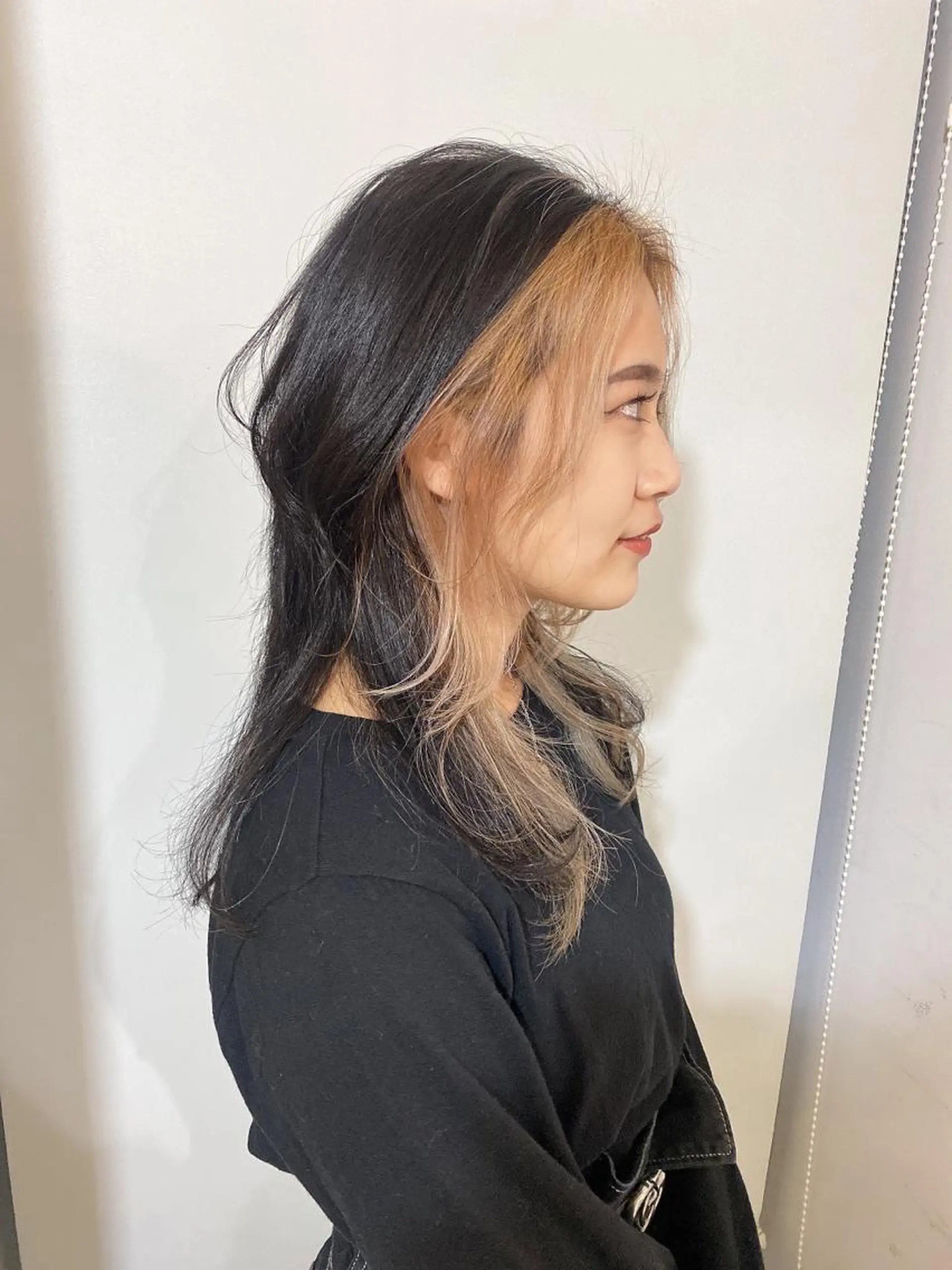 セミロング 西尾 隆介のヘアスタイル