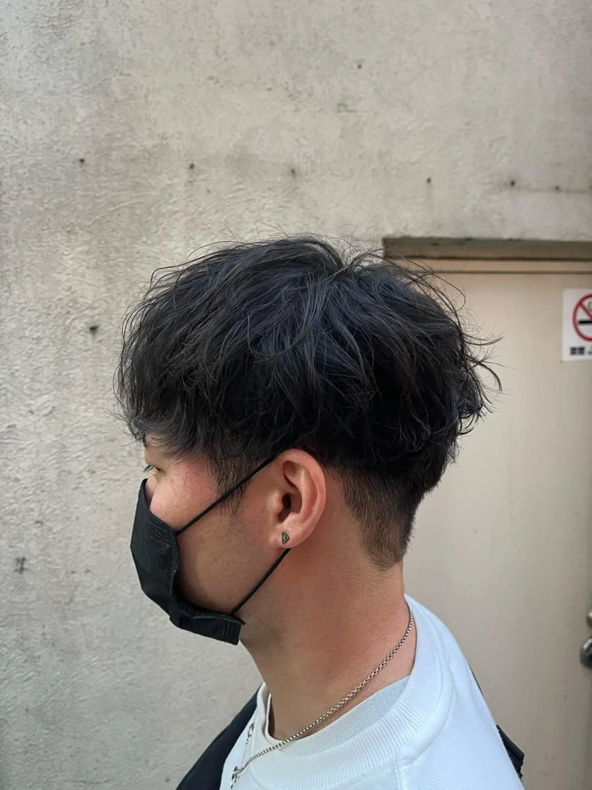 ショート パーマ メンズ 🏆メンズヘア特化 🥇代表りんぺーのヘアスタイル