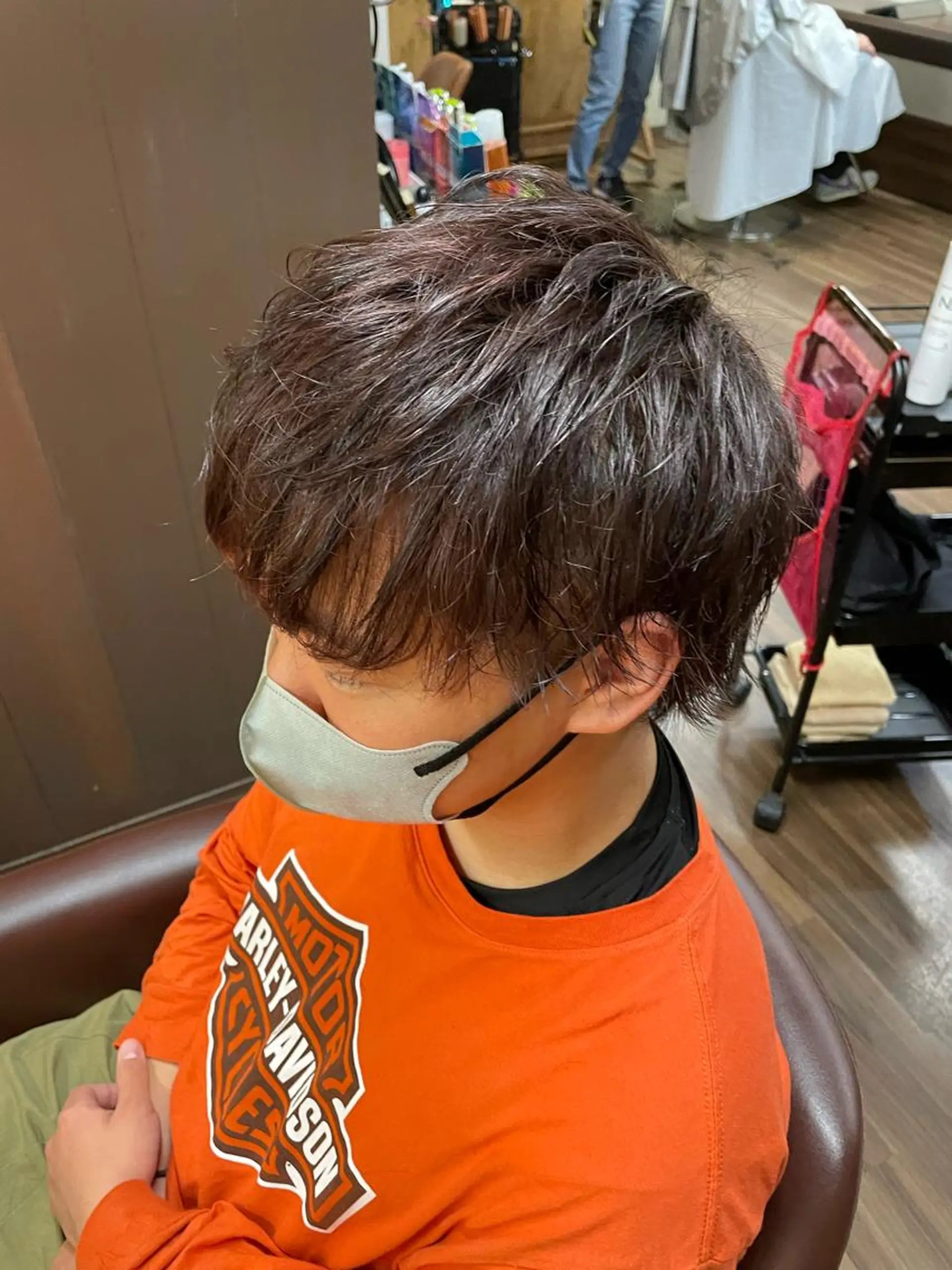ショート メンズ カット ヘアカラー トリートメント 山本 純平のヘアスタイル