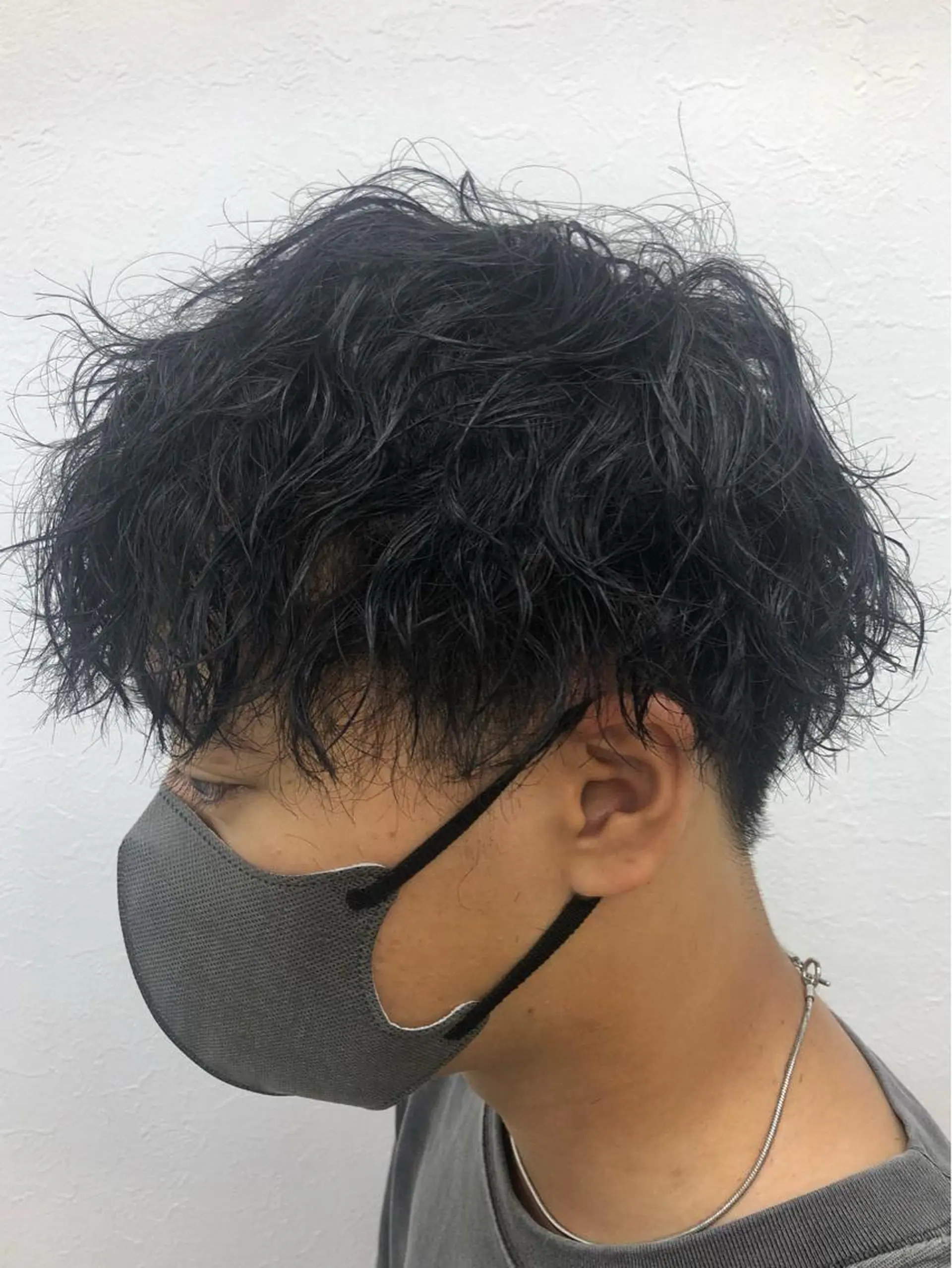 パーマ メンズ ダブルスキルエクステ /羽エクステ白石宇由のヘアスタイル