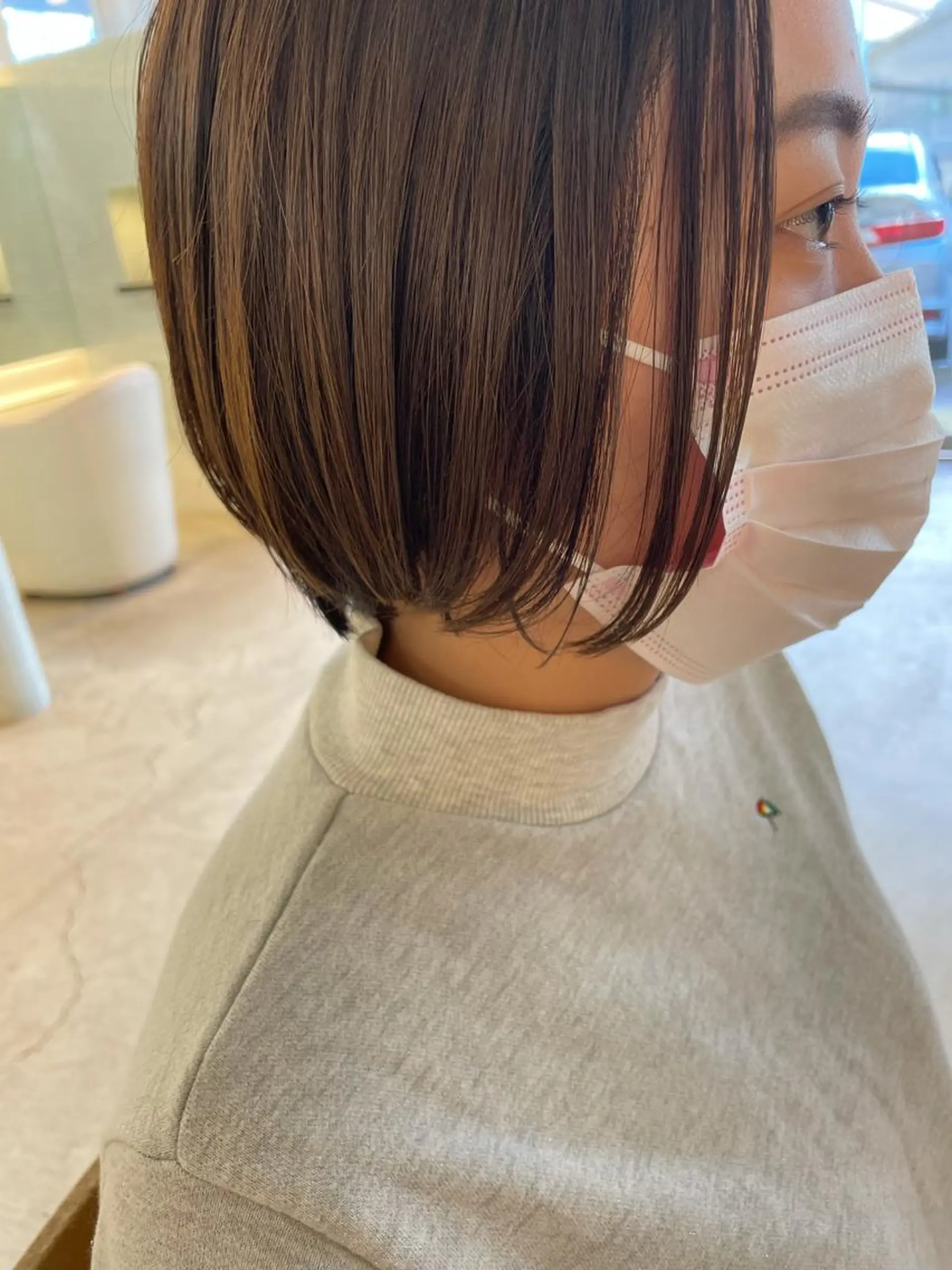 ショート カラー レイヤーカット/ マリアのヘアスタイル