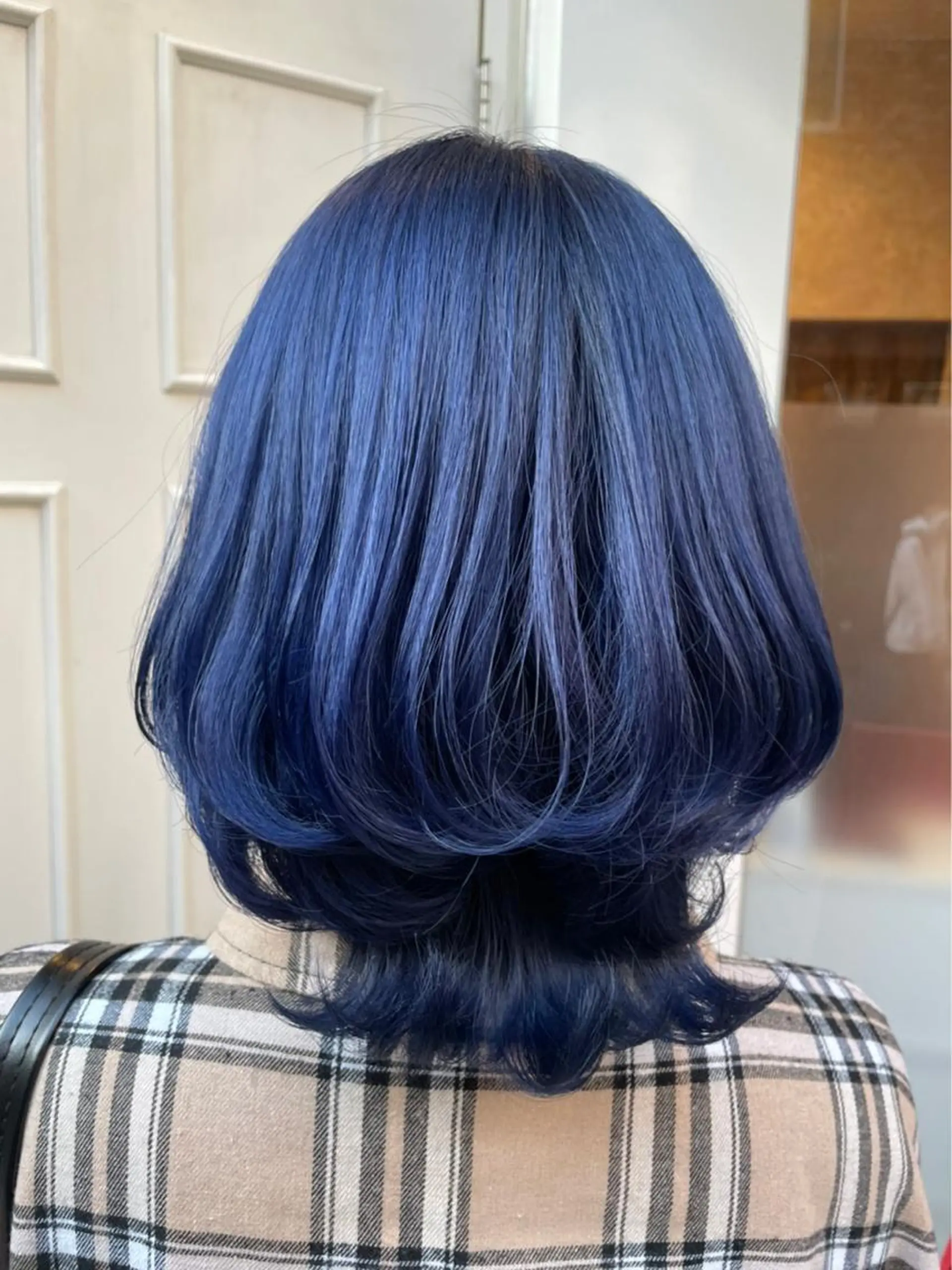 ミディアム カラー ブルーカラー 🫟Blanco🫟 Color&Careのヘアスタイル