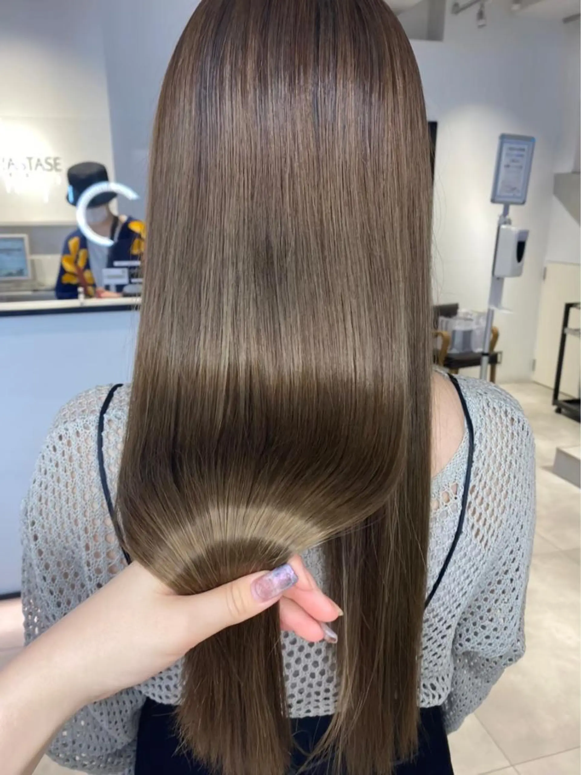 ロング カラー ヘアアレンジ 髪質改善 トリートメント トリートメント 韓国ヘアメンズ・レデ ィース特化ミクのヘアスタイル