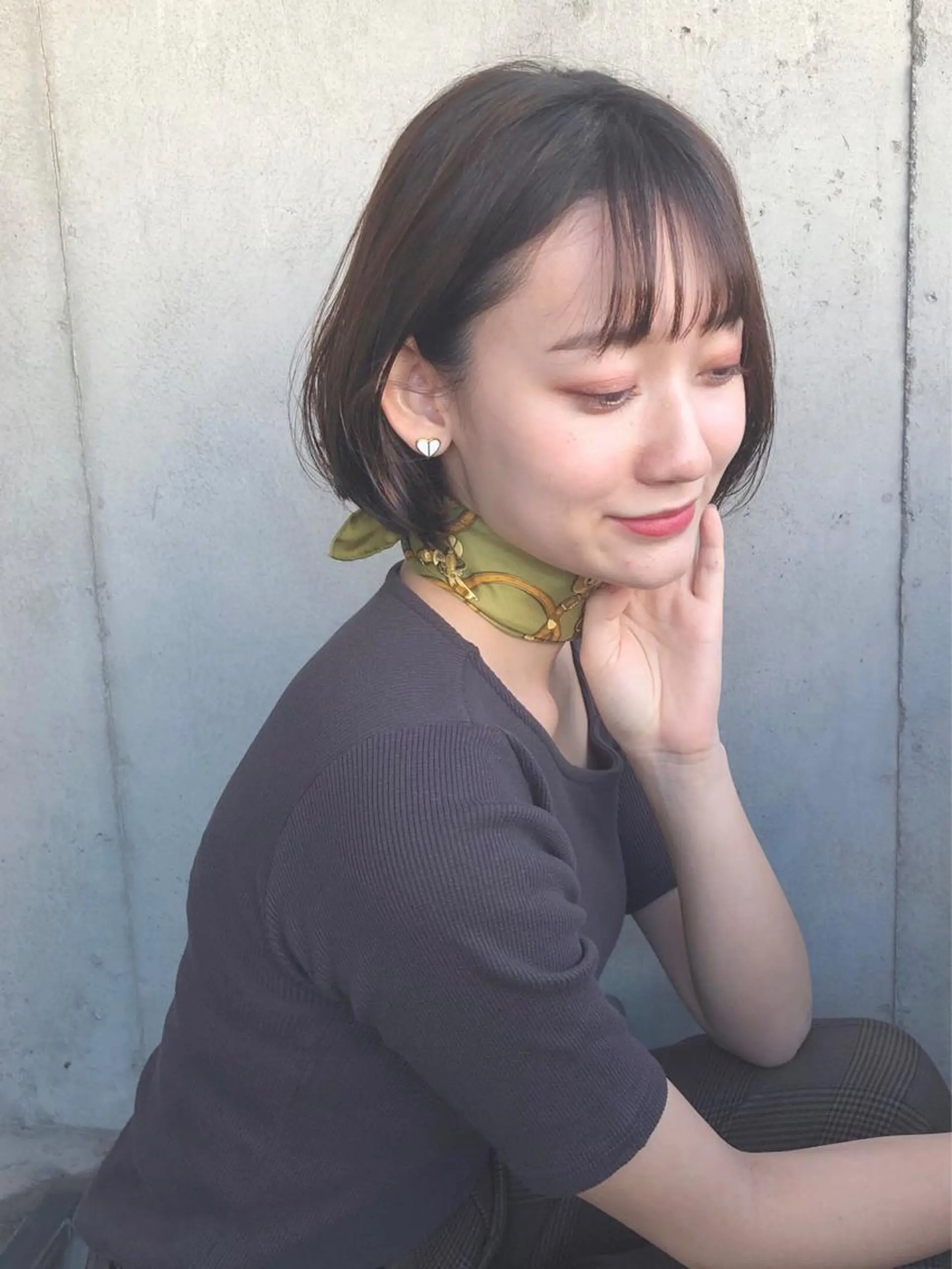 ショート カラー パーマ 🍊千葉 未来🍊店長のヘアスタイル