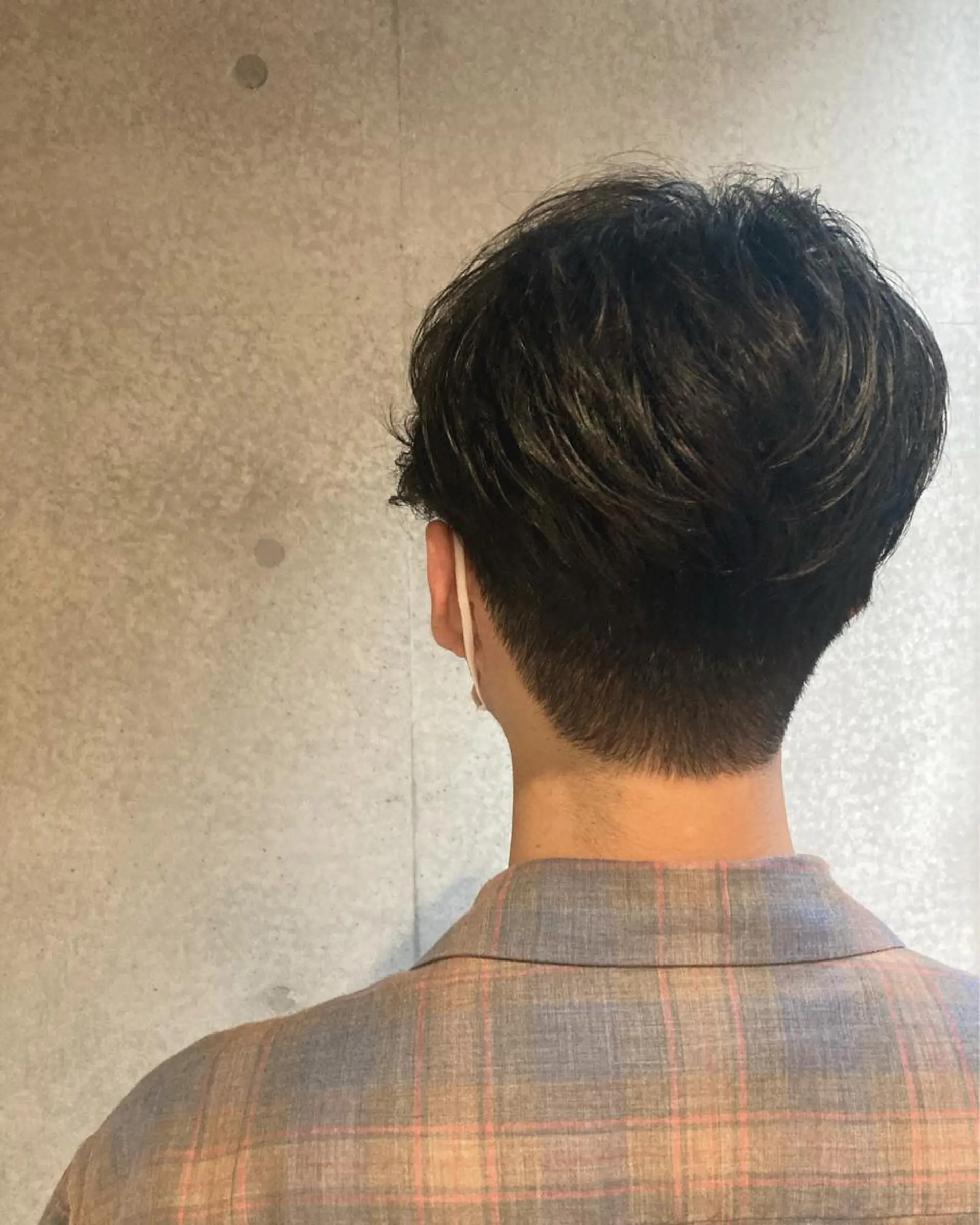 メンズ 新堀 紫音のヘアスタイル