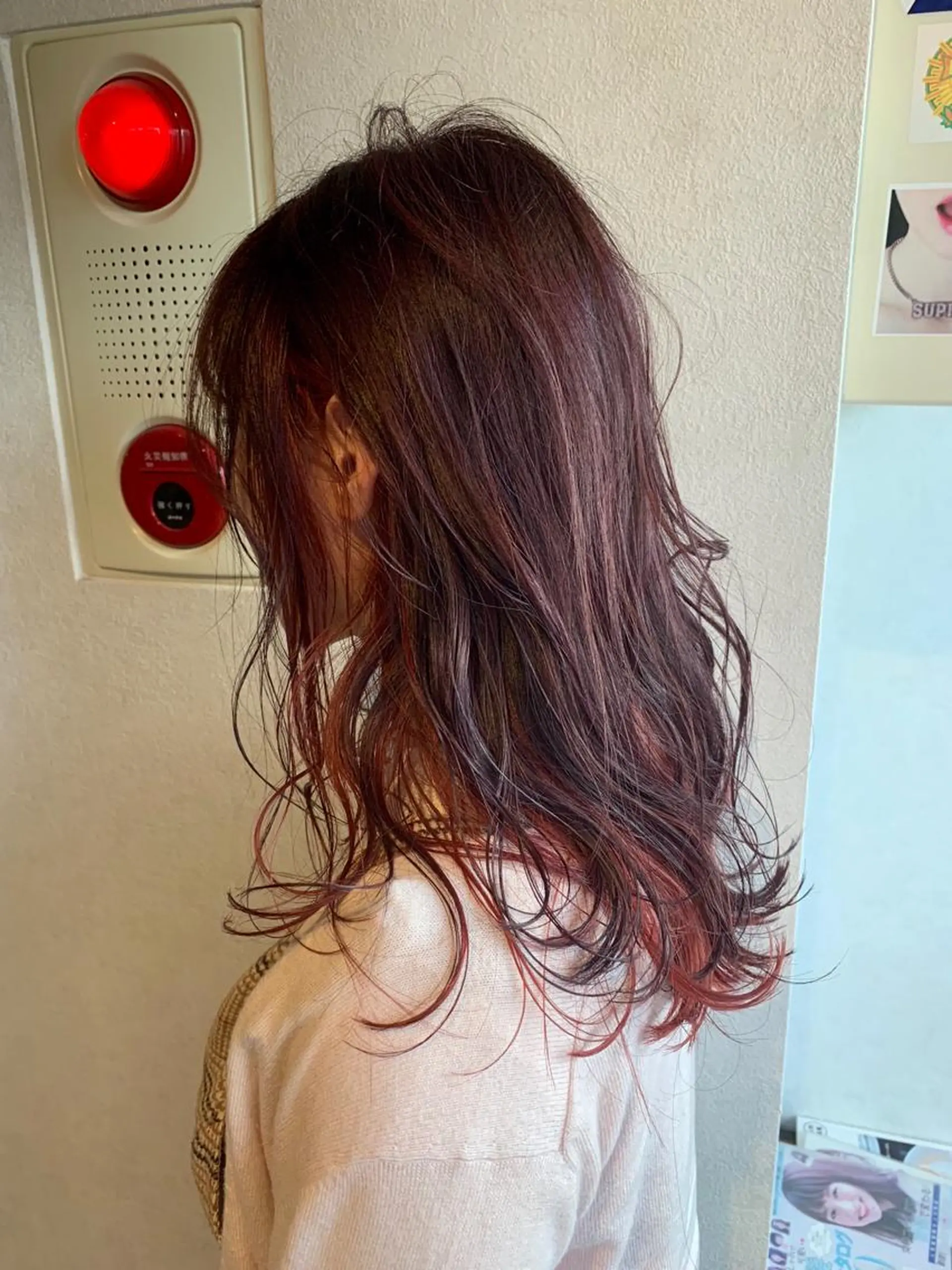 セミロング カラー ヘアカラー トリートメント メンズヘア/レイヤー /ボブ山内春輝のヘアスタイル