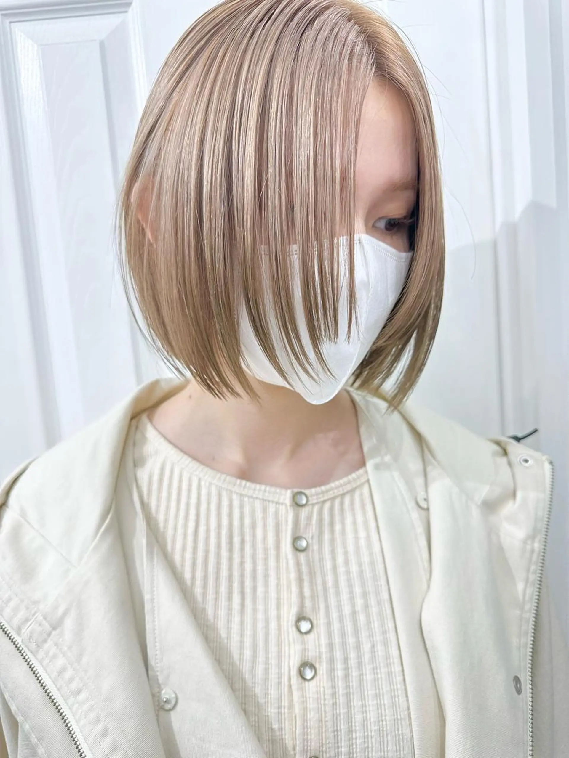 ショート カラー ヘアカラー トリートメント ヘッドスパ ヘアセット kai .のヘアスタイル