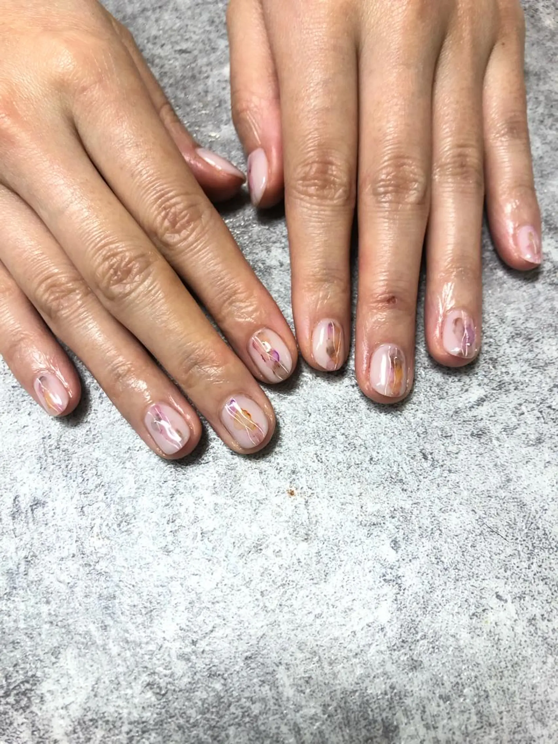 ネイル ハンドネイル 【LINON】 airiのネイルデザイン