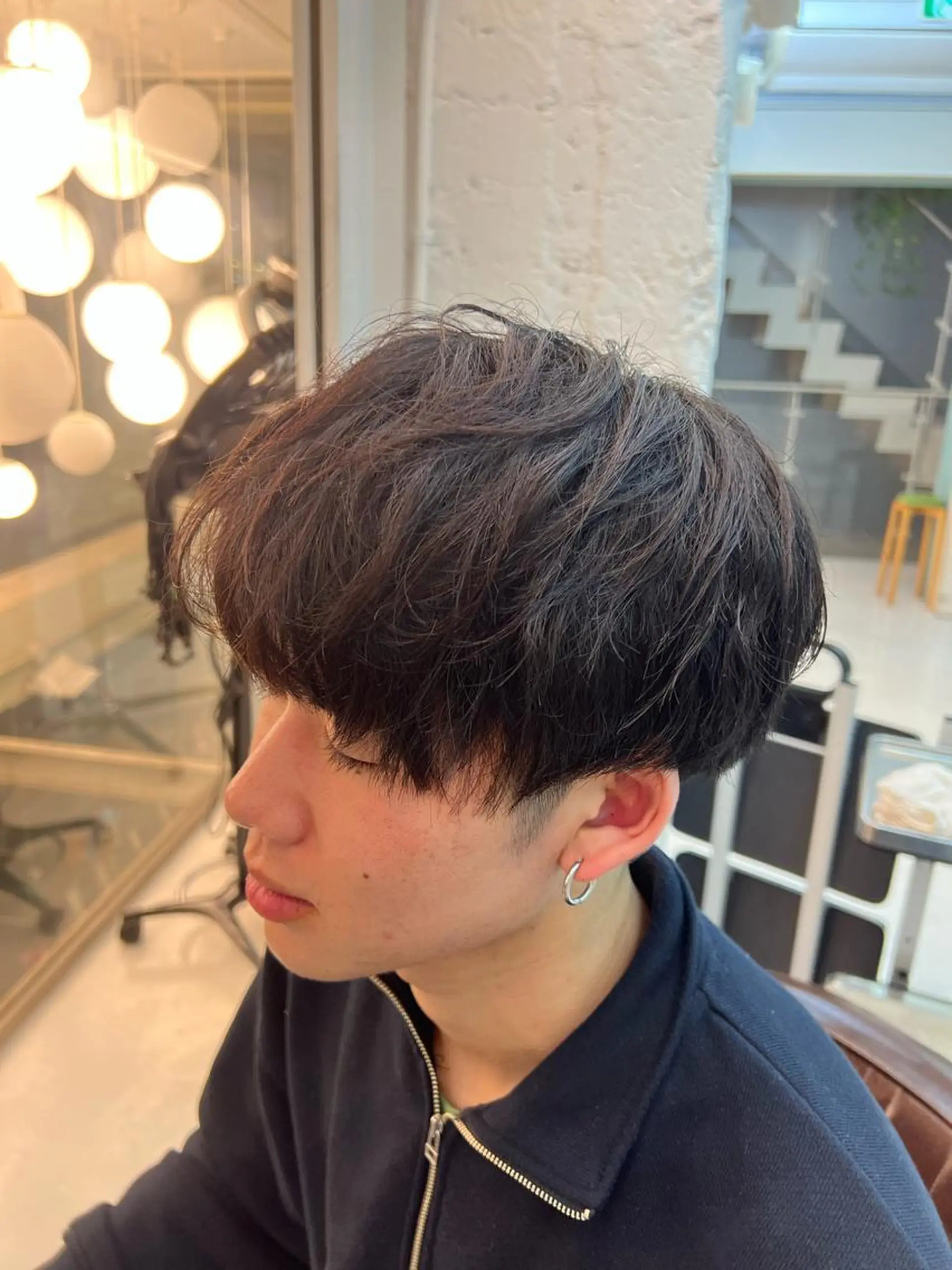 メンズ マッシュ 野崎 海翔のヘアスタイル