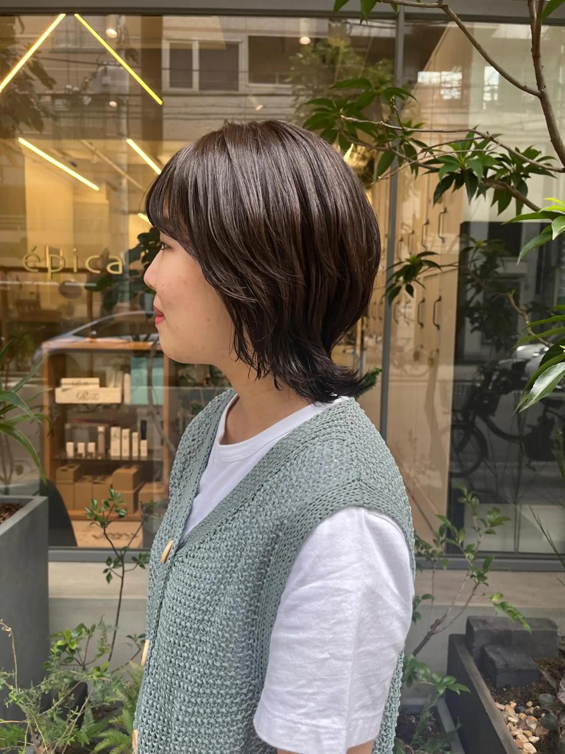 ミディアム 韓国好き🇰🇷 美容師MIKUのヘアスタイル