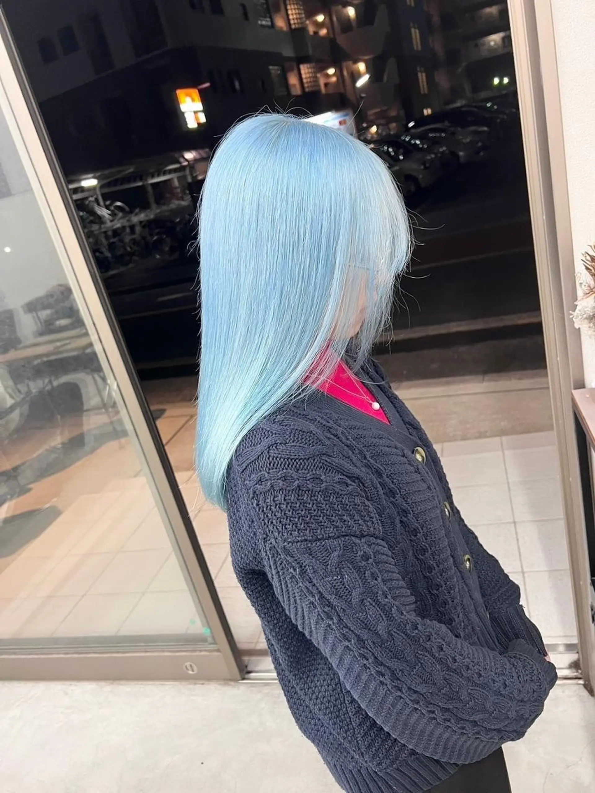 カラー ブリーチソムリエ認定 梅田茶屋町Eir辻のヘアスタイル