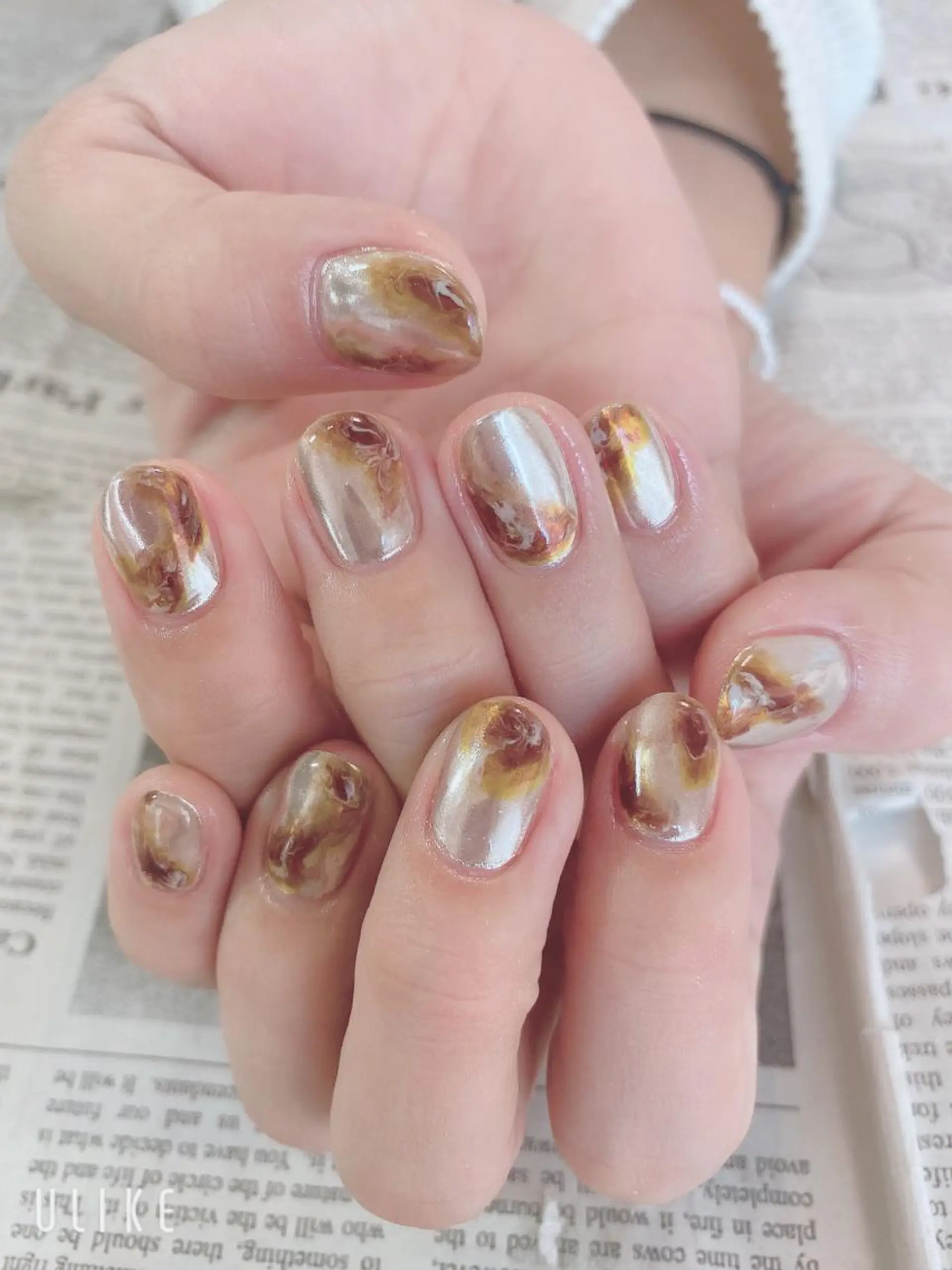 ネイル ハンドネイル ハンドケア 森山 舞のネイルデザイン