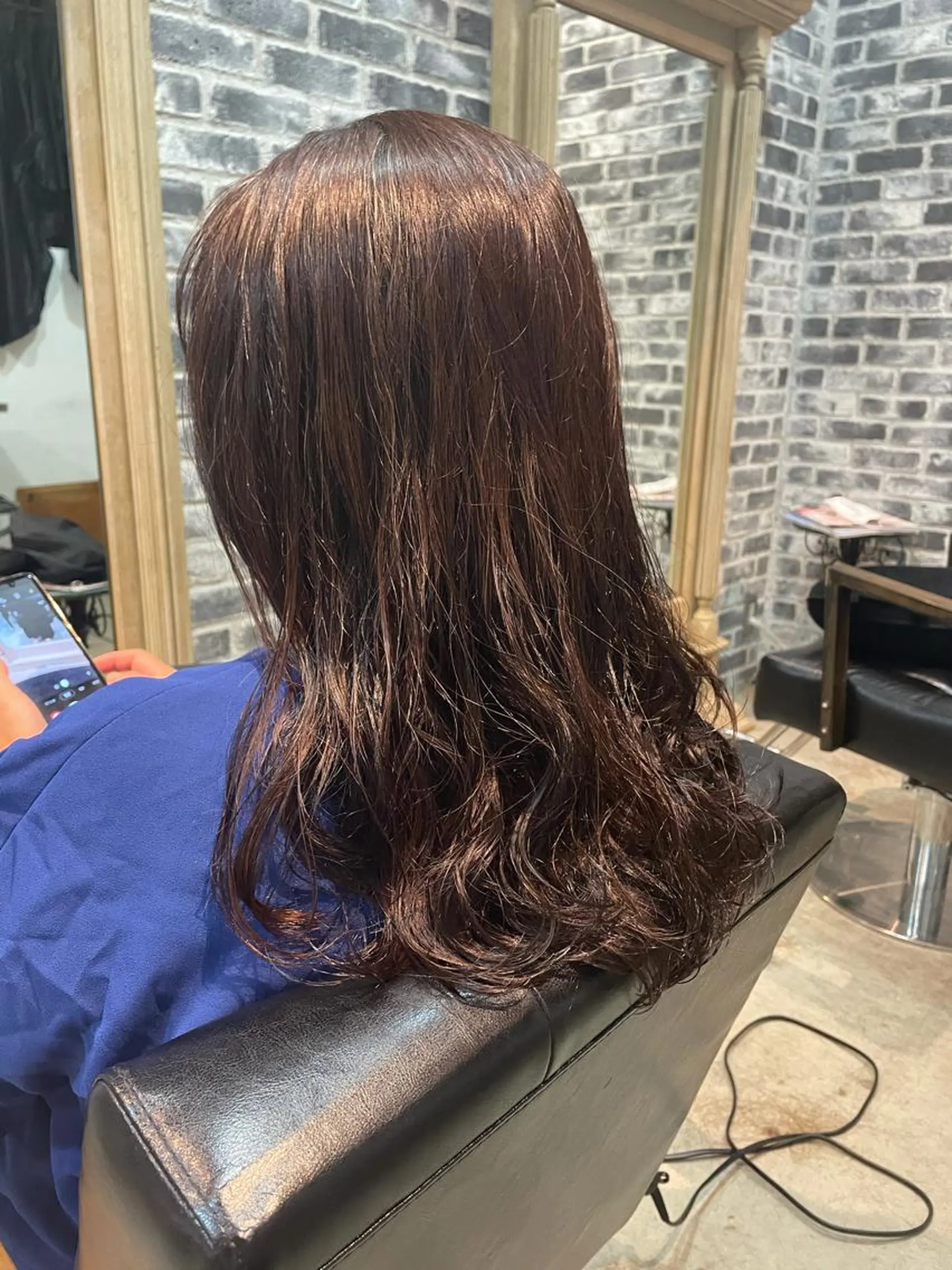 セミロング パーマ まつ毛パーマ🐏 NANAMIのマツエク・マツパデザイン