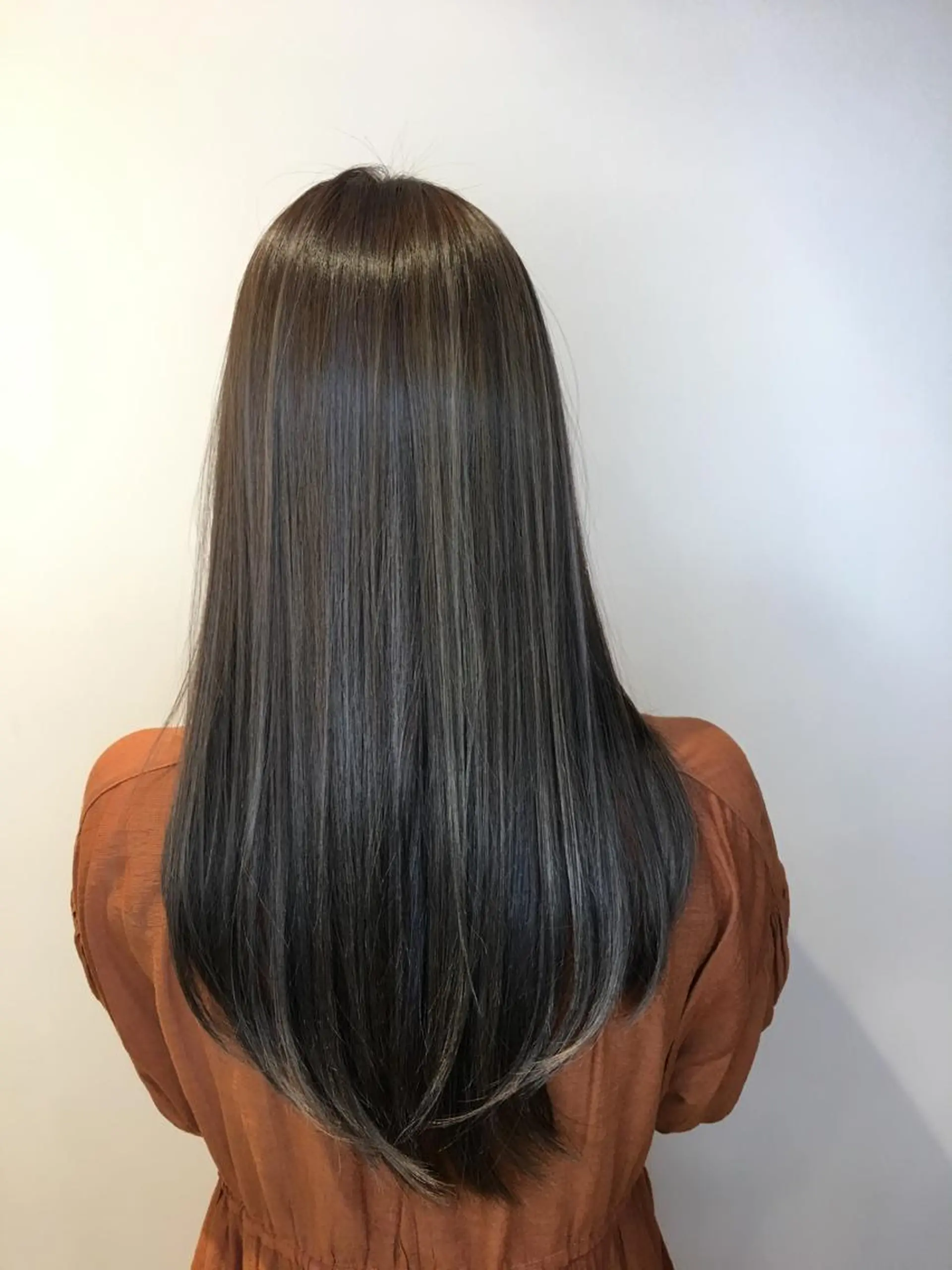 ロング ヘアカラー トリートメント ヘッドスパ 🇰🇷韓国レイヤー 錦糸町【北山謙三】のヘアスタイル