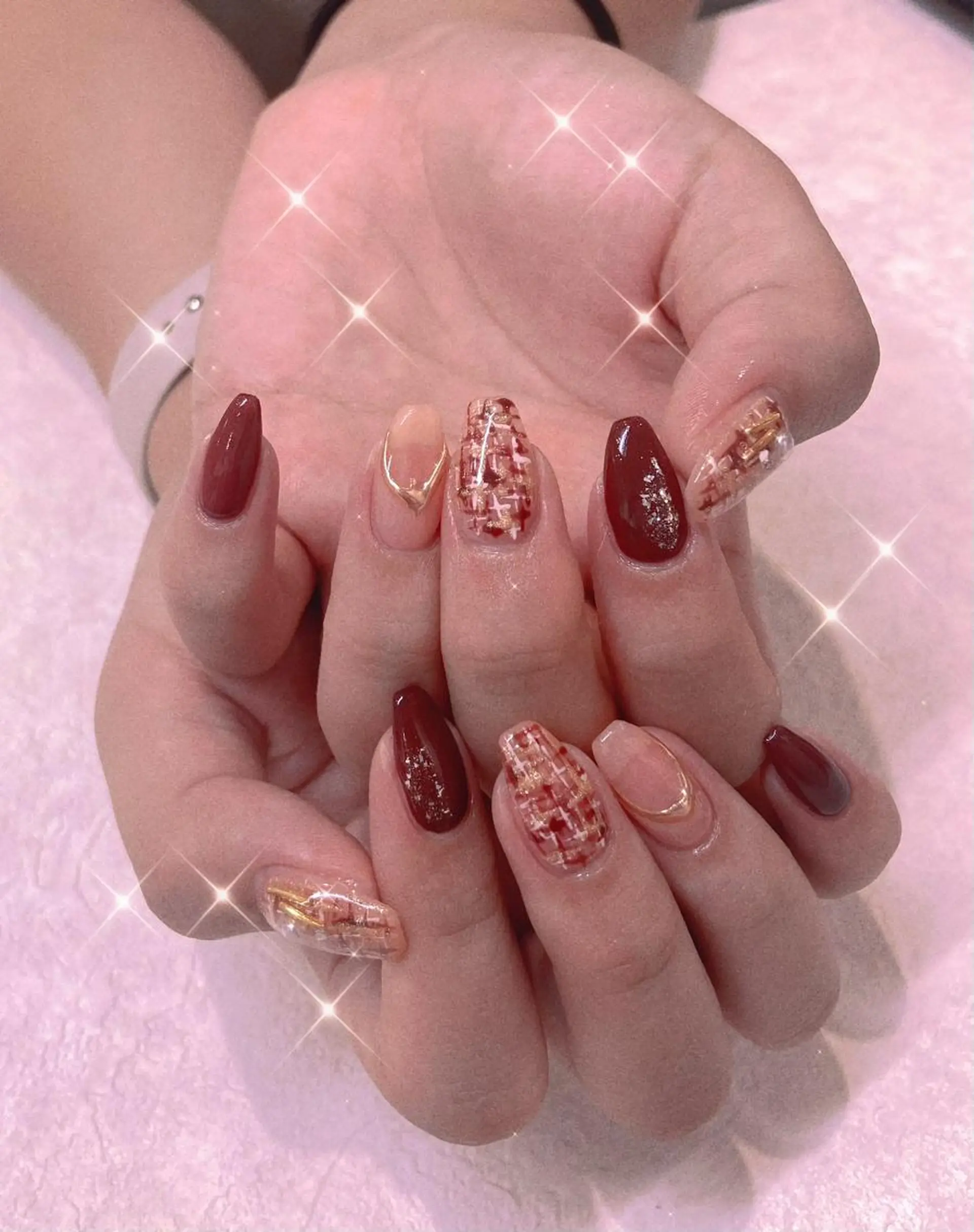 ネイル アートネイル フラッシュネイル フラワーネイル フットネイル フレンチネイル Moci Nail Salonのネイルデザイン