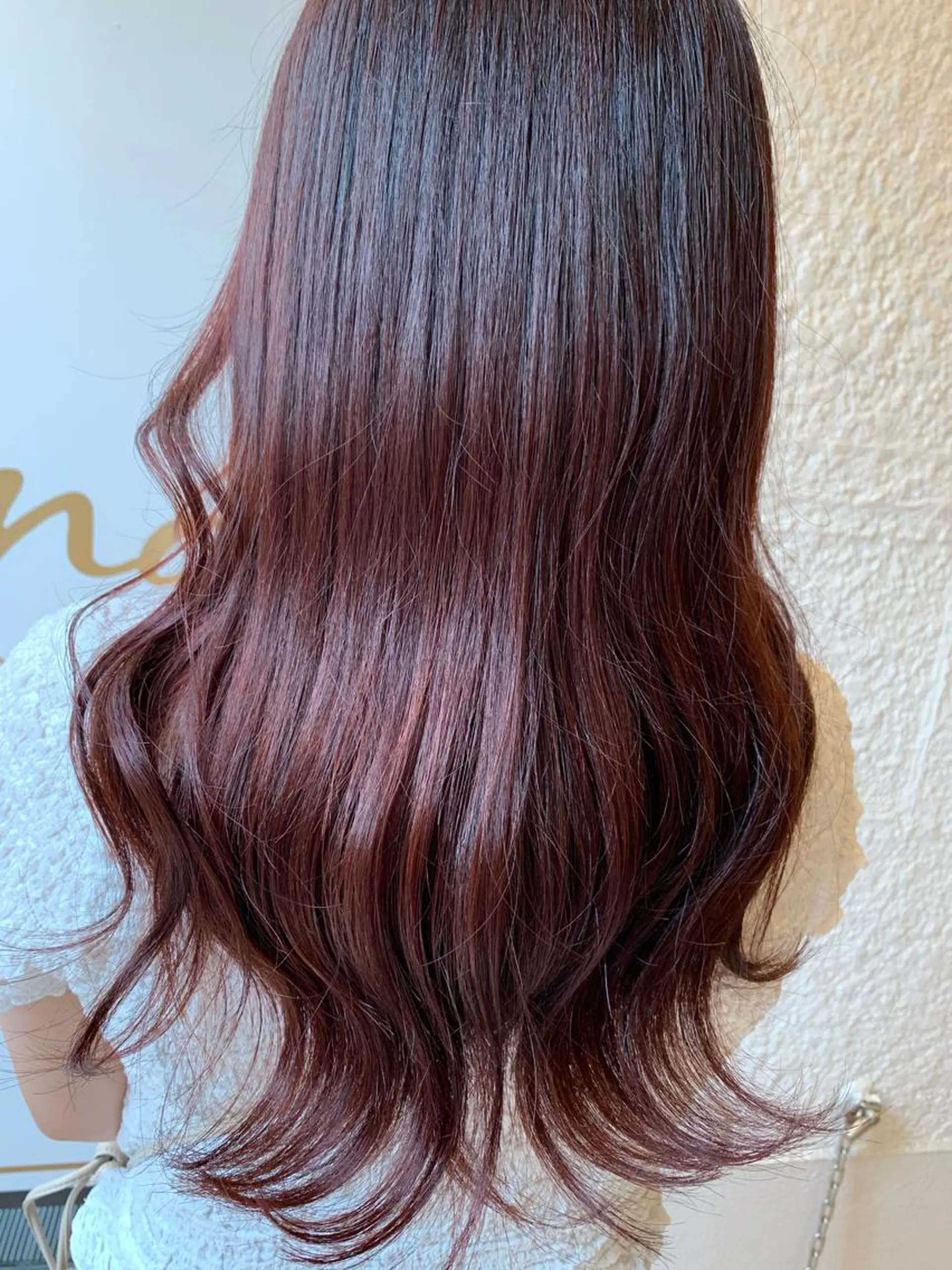 ロング u n aのヘアスタイル
