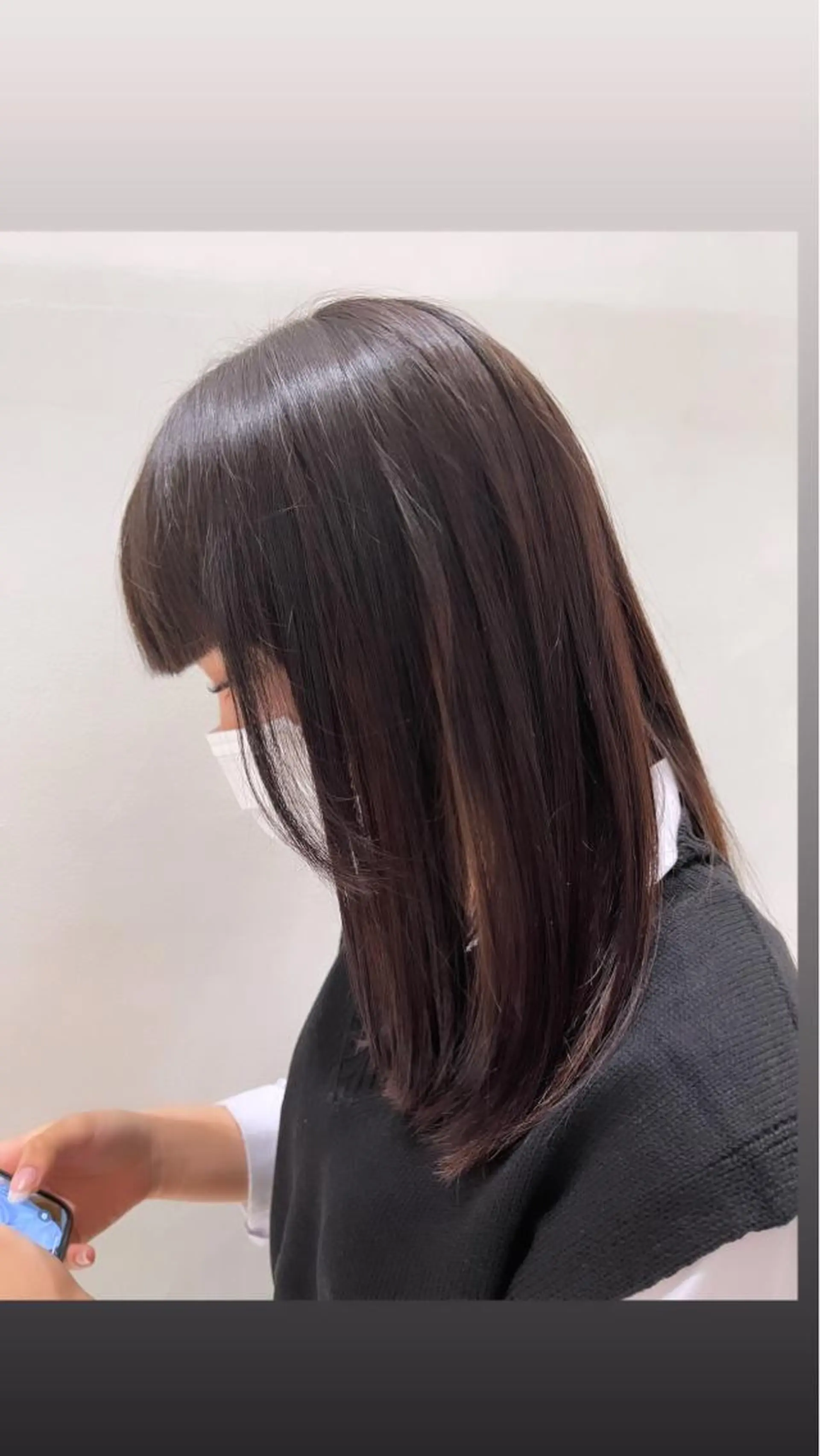 ロング 顔周りカット 小顔カット ✨パーソナルカラー✨ 髪質改善 成澤 亨碩のヘアスタイル