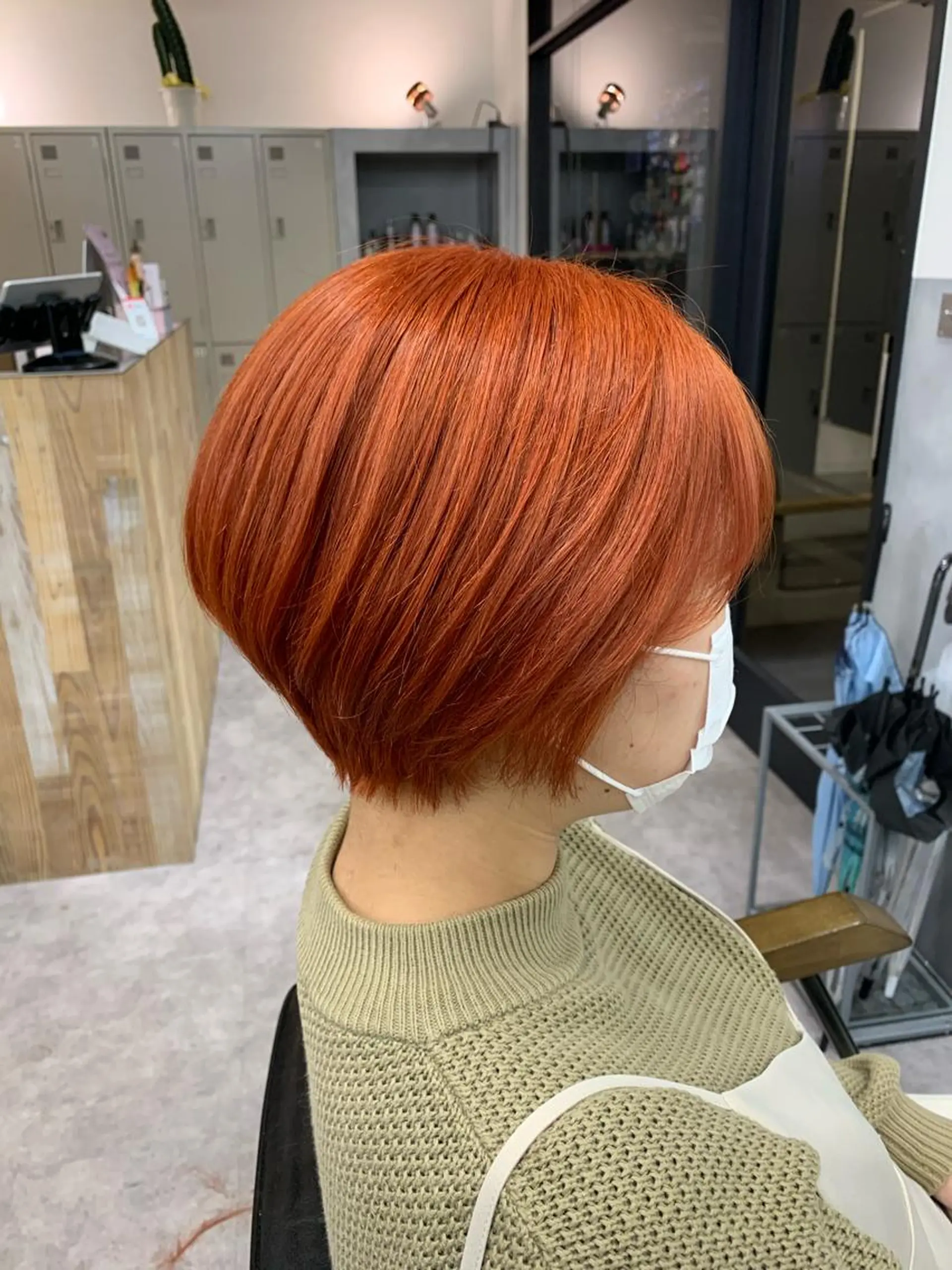 ショート カラー 🥀韓国ヘア🥀 宮津真菜のヘアスタイル