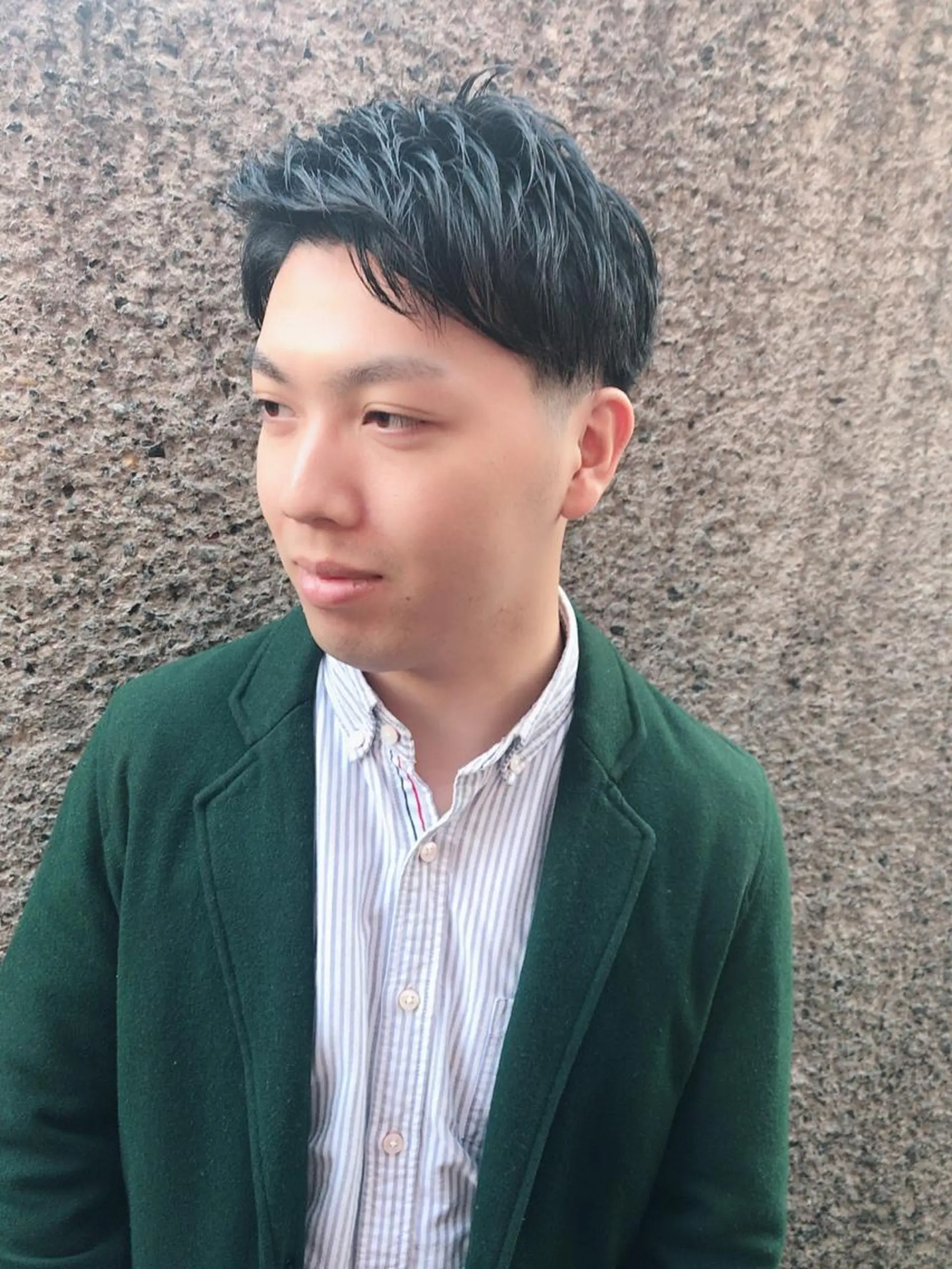 ショート カラー パーマ ヘアアレンジ メンズ ちこ .のヘアスタイル