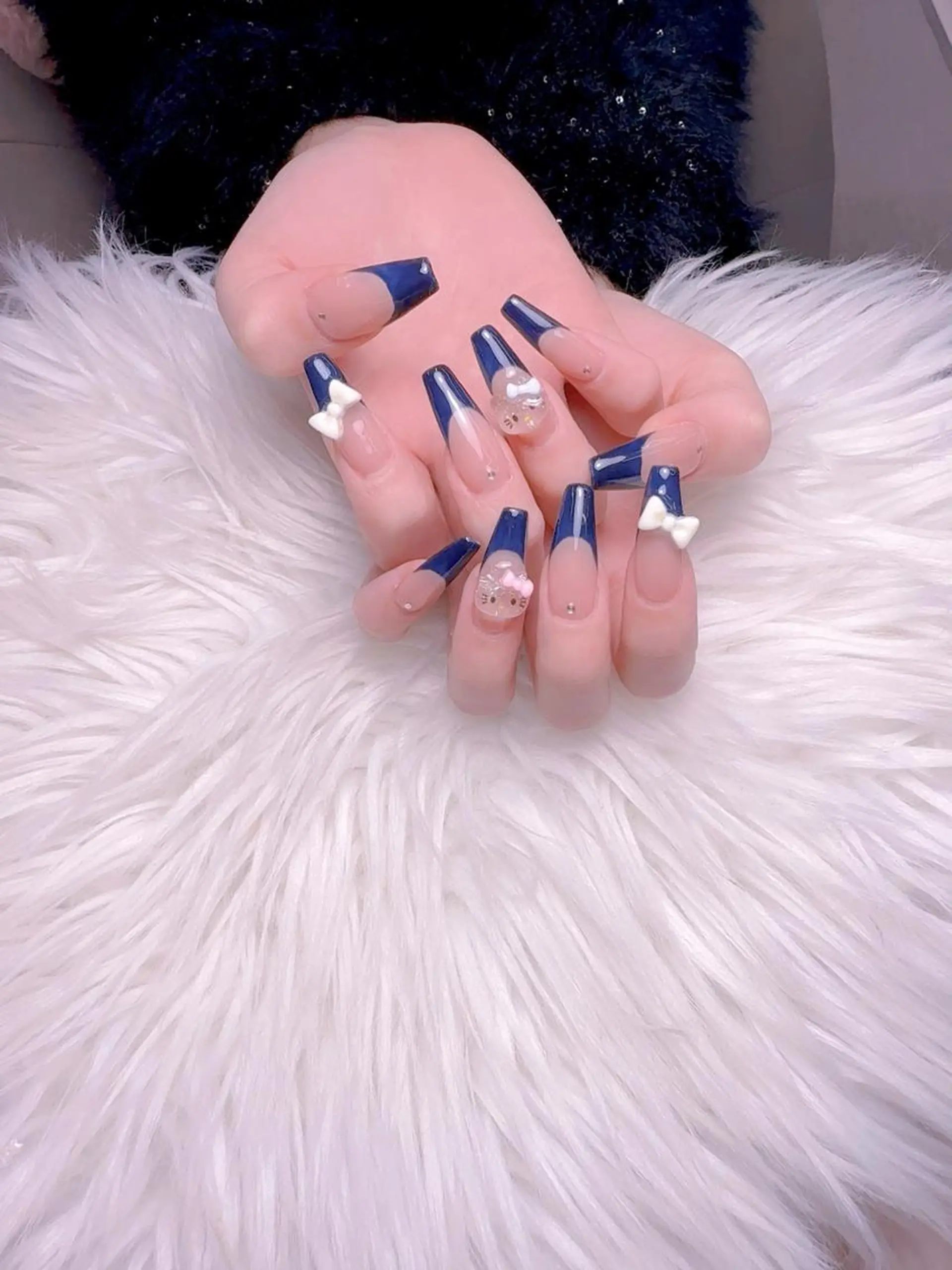 ネイル スカルプネイル ネイルチップ cat‘s nail🐈‍⬛のネイルデザイン