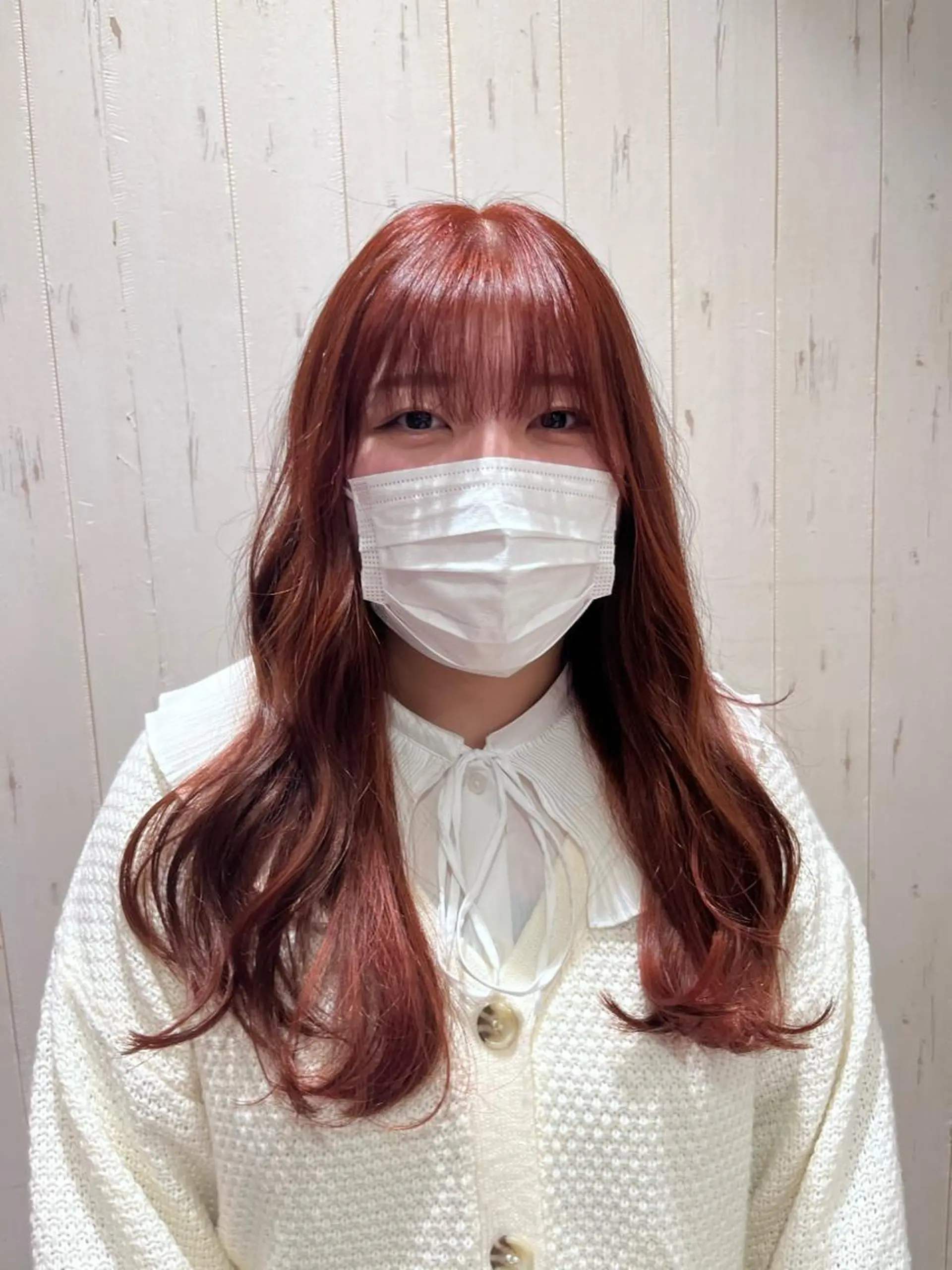 ロング カラー ブリーチ ダブルカラー ブリーチなしカラー dogstar小林諒 パーマ/レイヤーのヘアスタイル