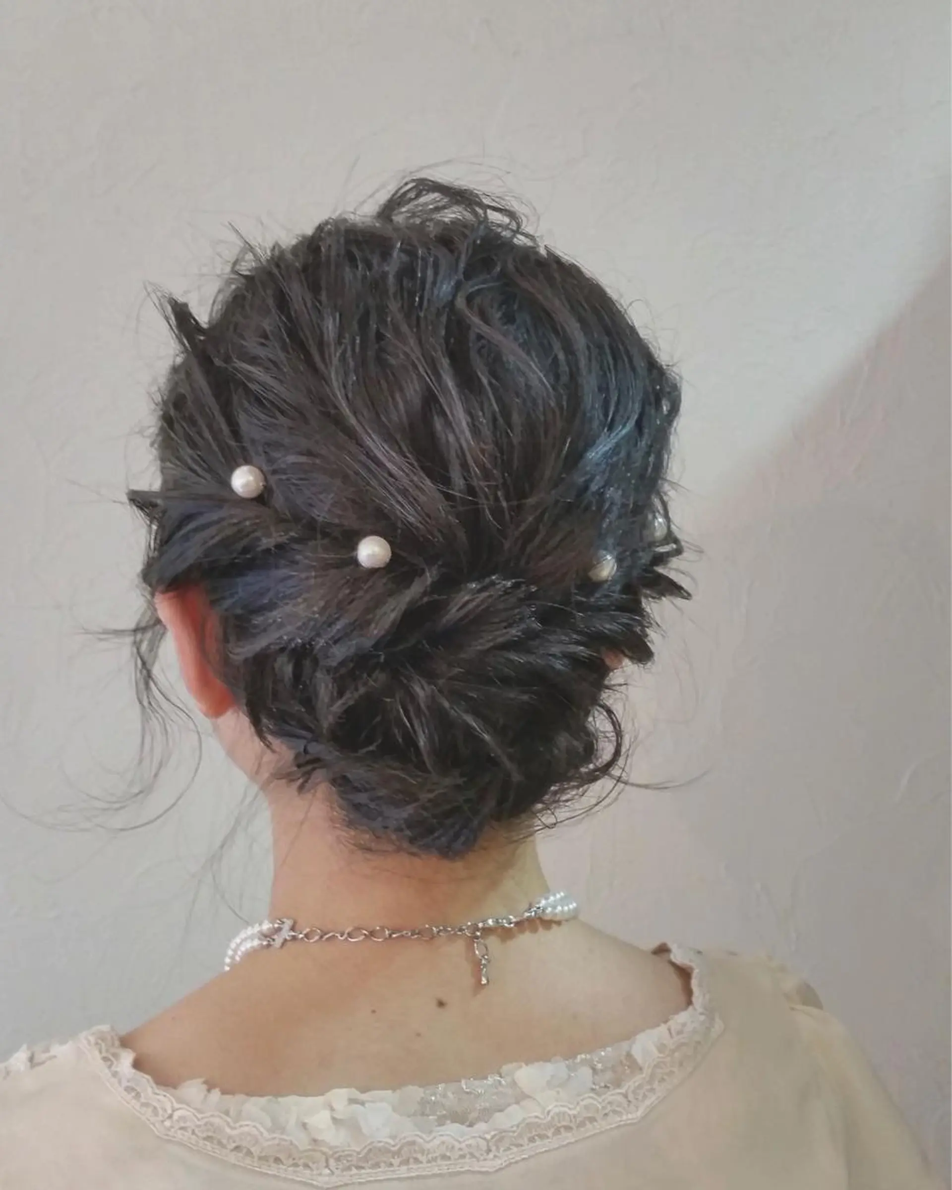 ミディアム ヘアアレンジ 前田 裕介のヘアスタイル