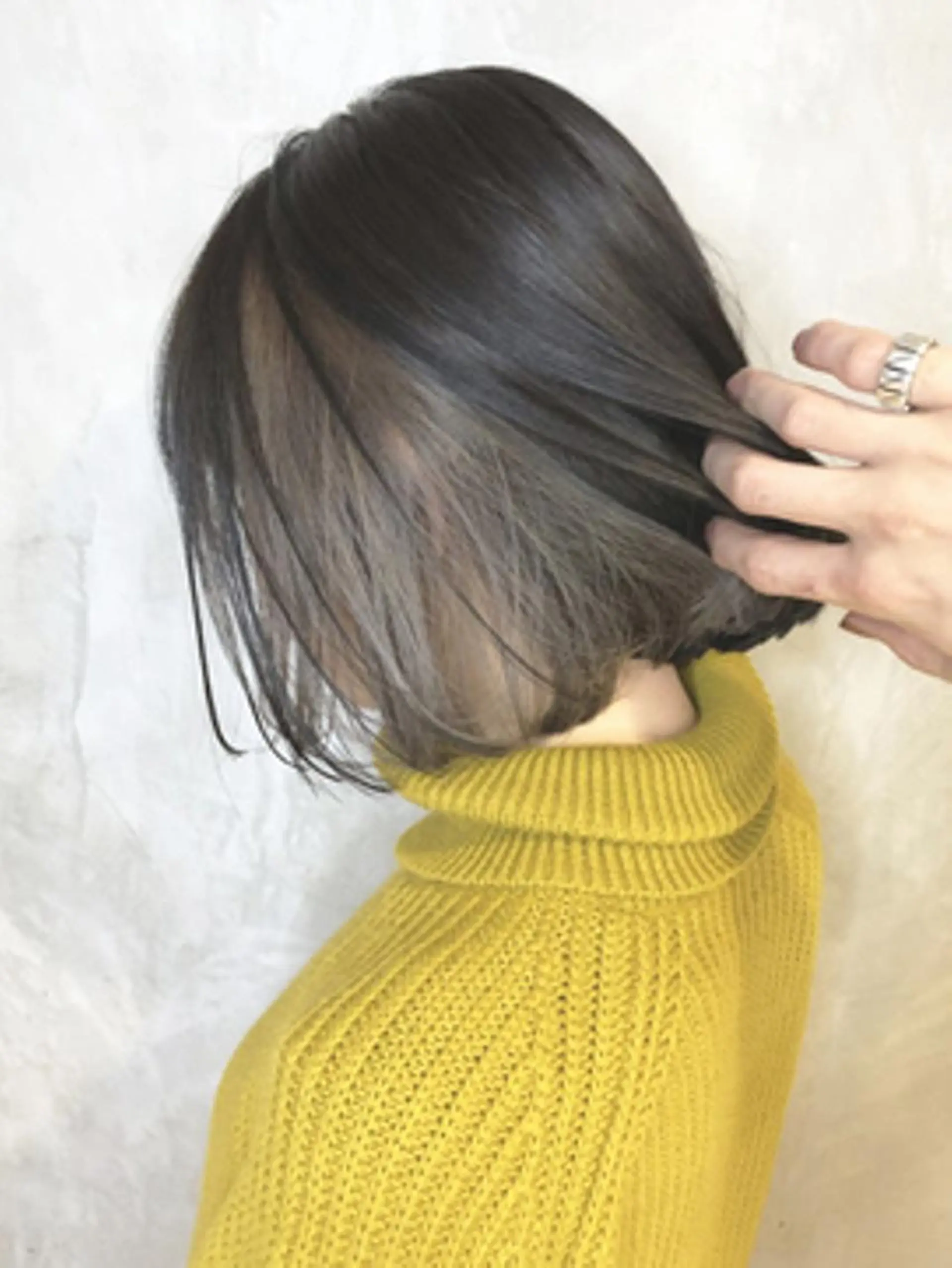 ミディアム カラー 松戸　レイヤーカット 野口　康太郎のヘアスタイル