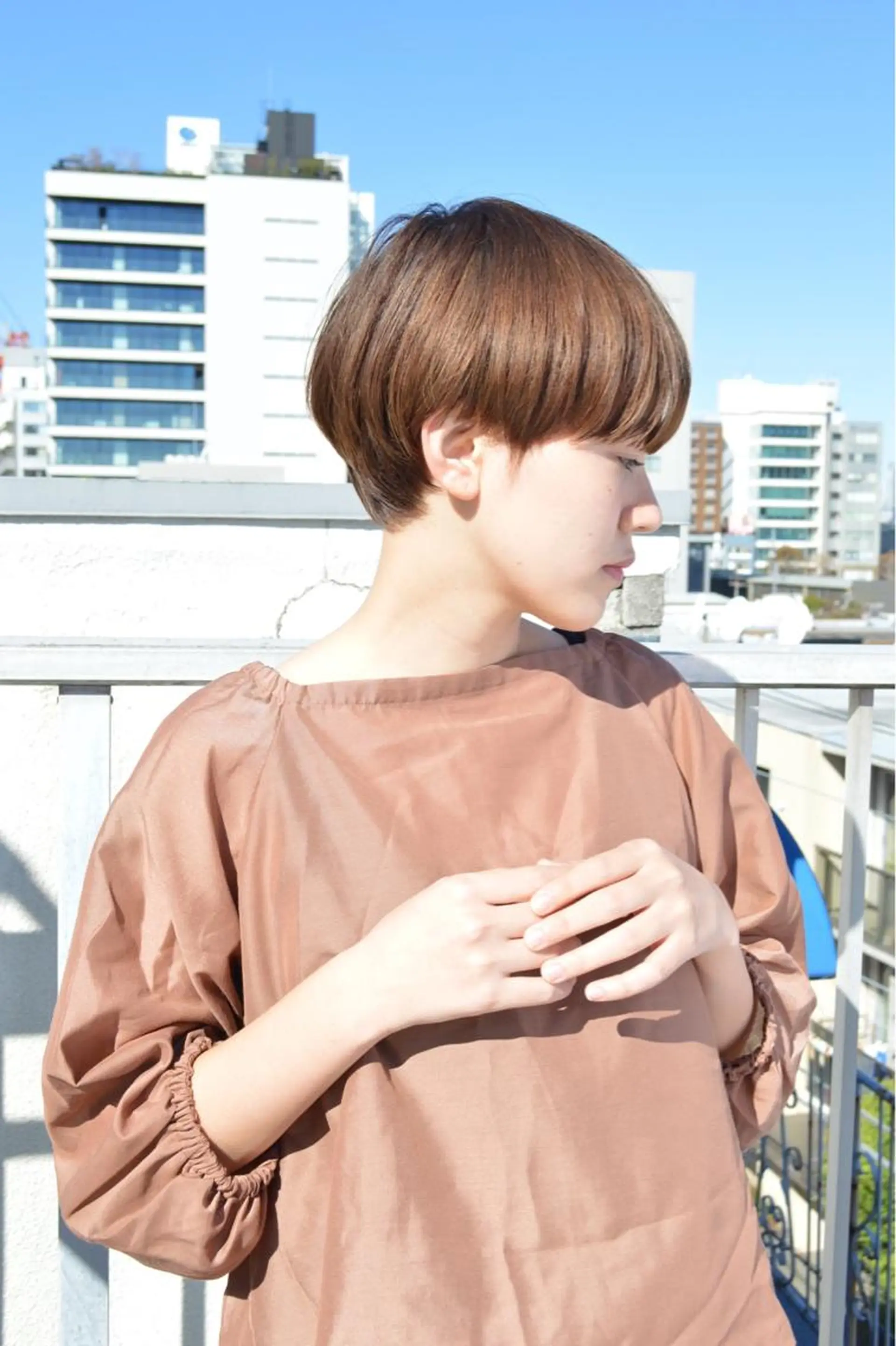 ショート カラー 小顔ショート✁ ⁂Yukari⁂のヘアスタイル