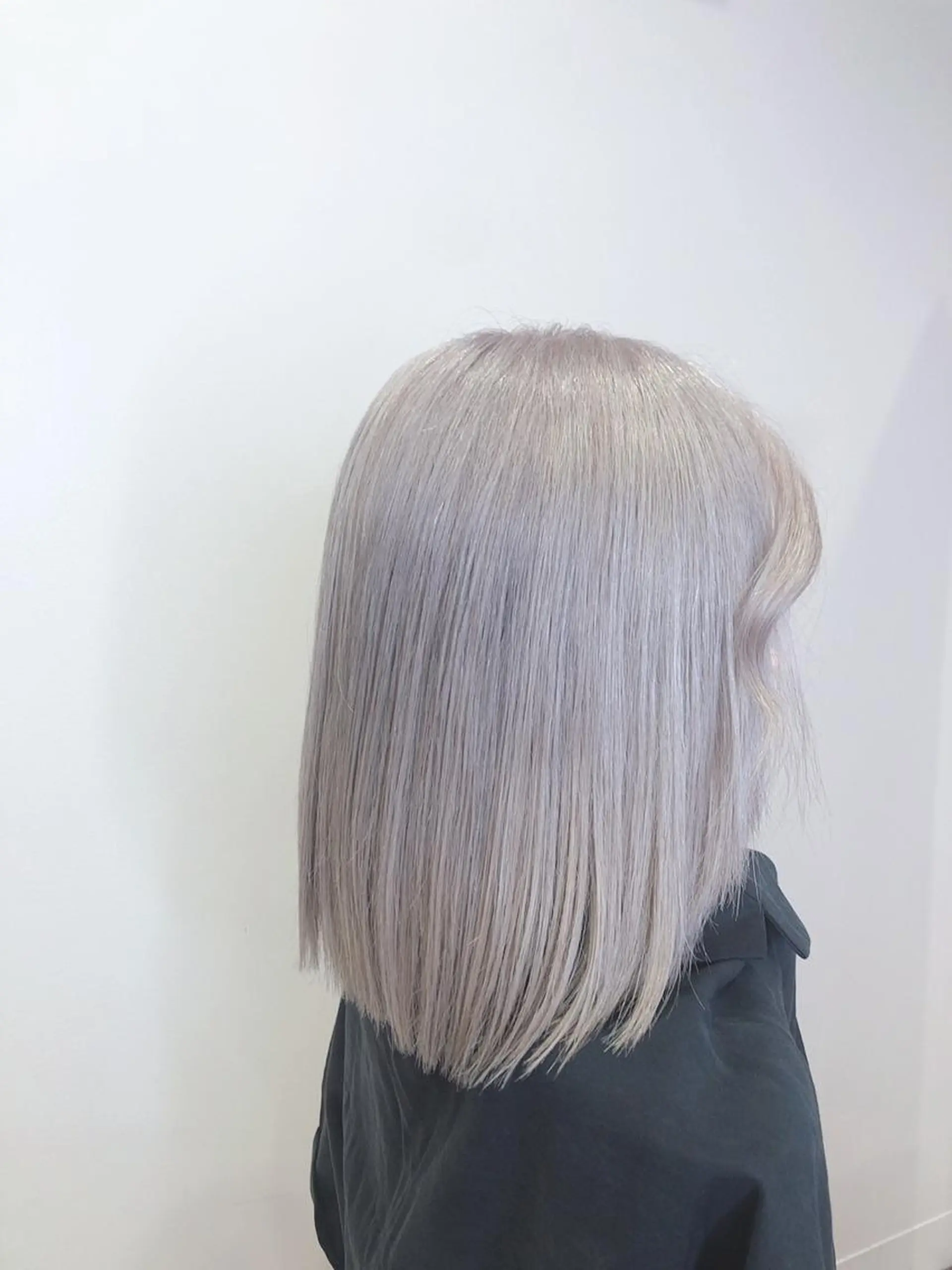 セミロング ヘアカラー トリートメント レイヤー/ハッシュ 渋谷/サッタのヘアスタイル