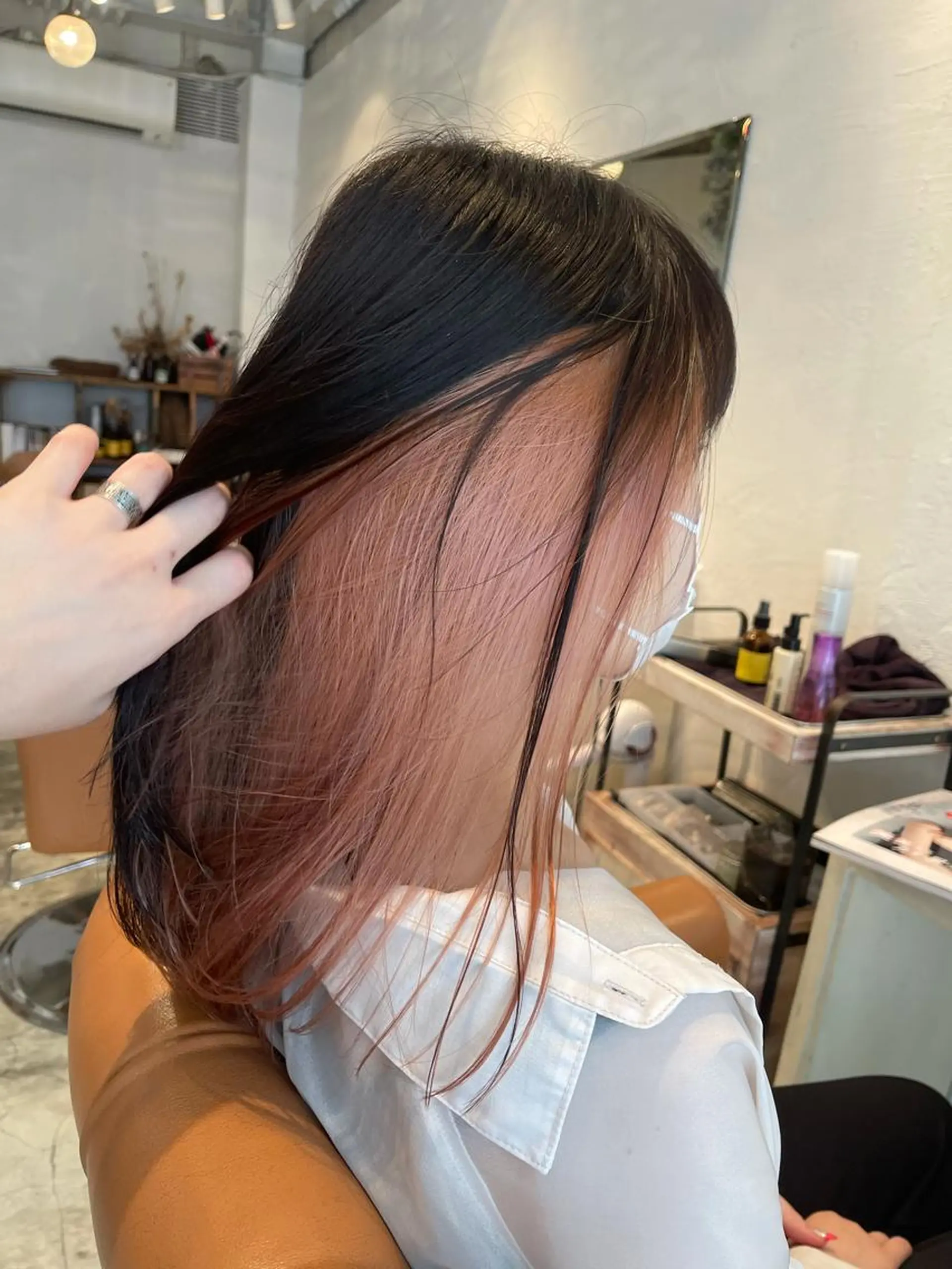 カラー ヘアカラー トリートメント HAIR SALON mimiのヘアスタイル