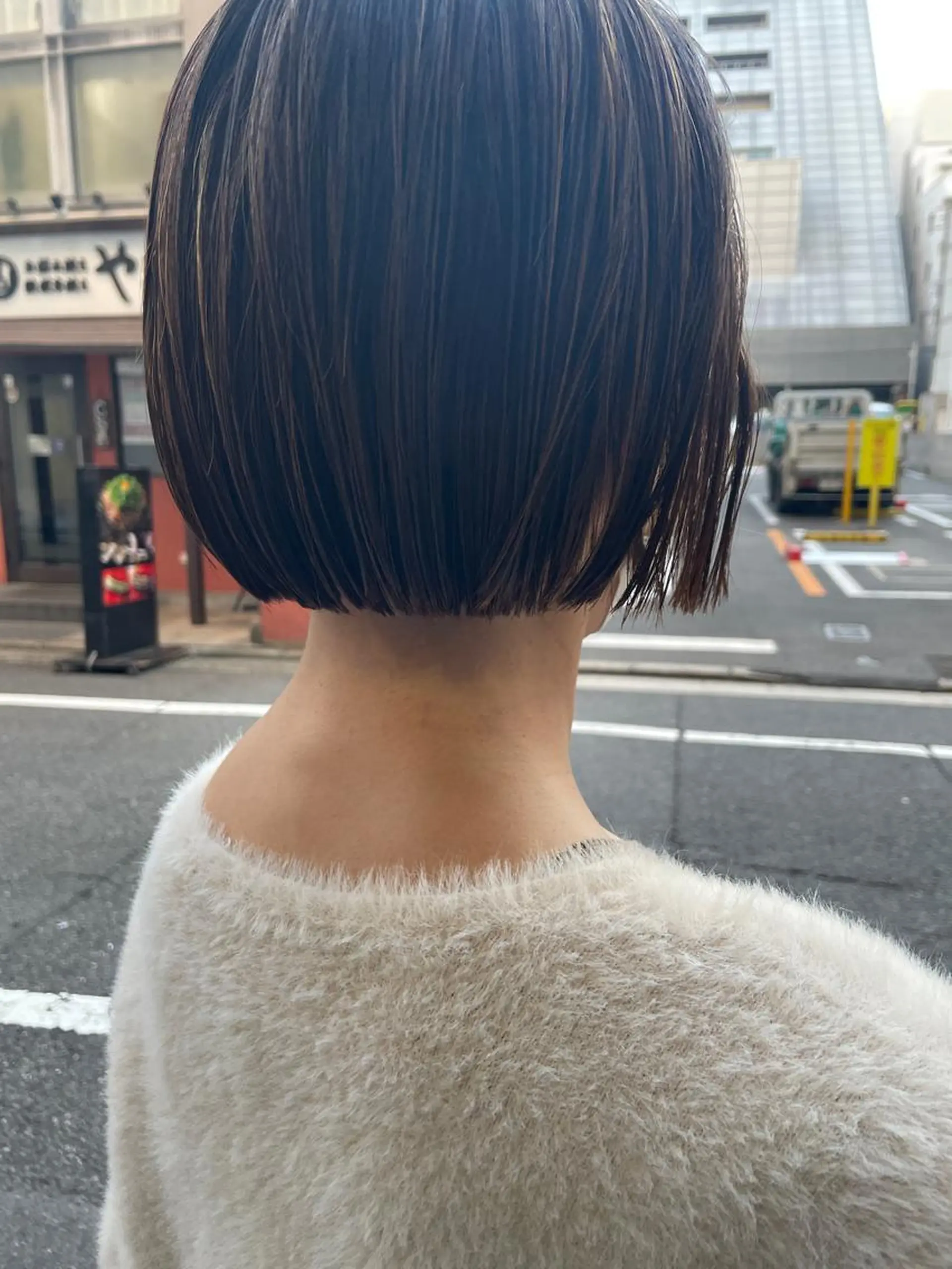 ショート カット ヘアカラー トリートメント さの あやねのヘアスタイル