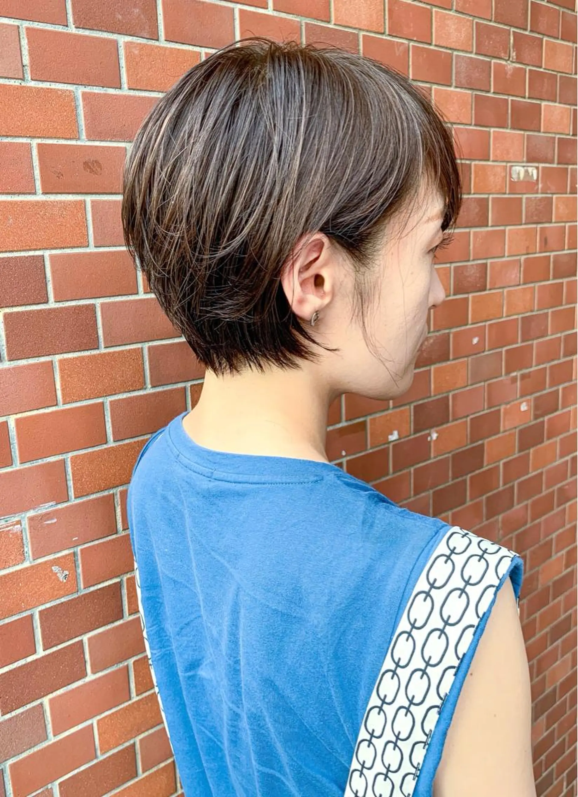 ショート 丹羽大喜 縮毛矯正/美髪矯正のヘアスタイル