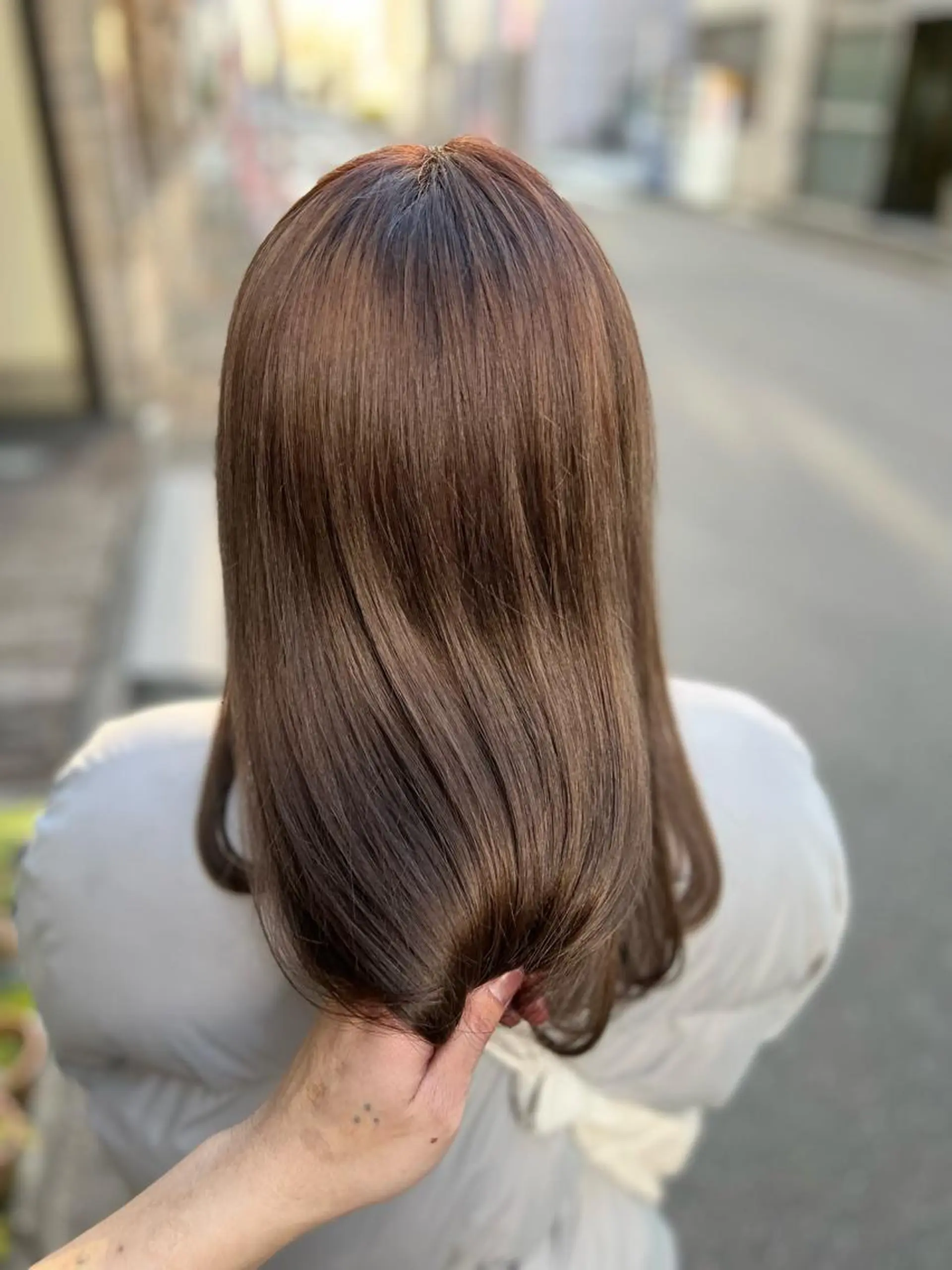 ミディアム 🐝Haney .haruka🐝のヘアスタイル