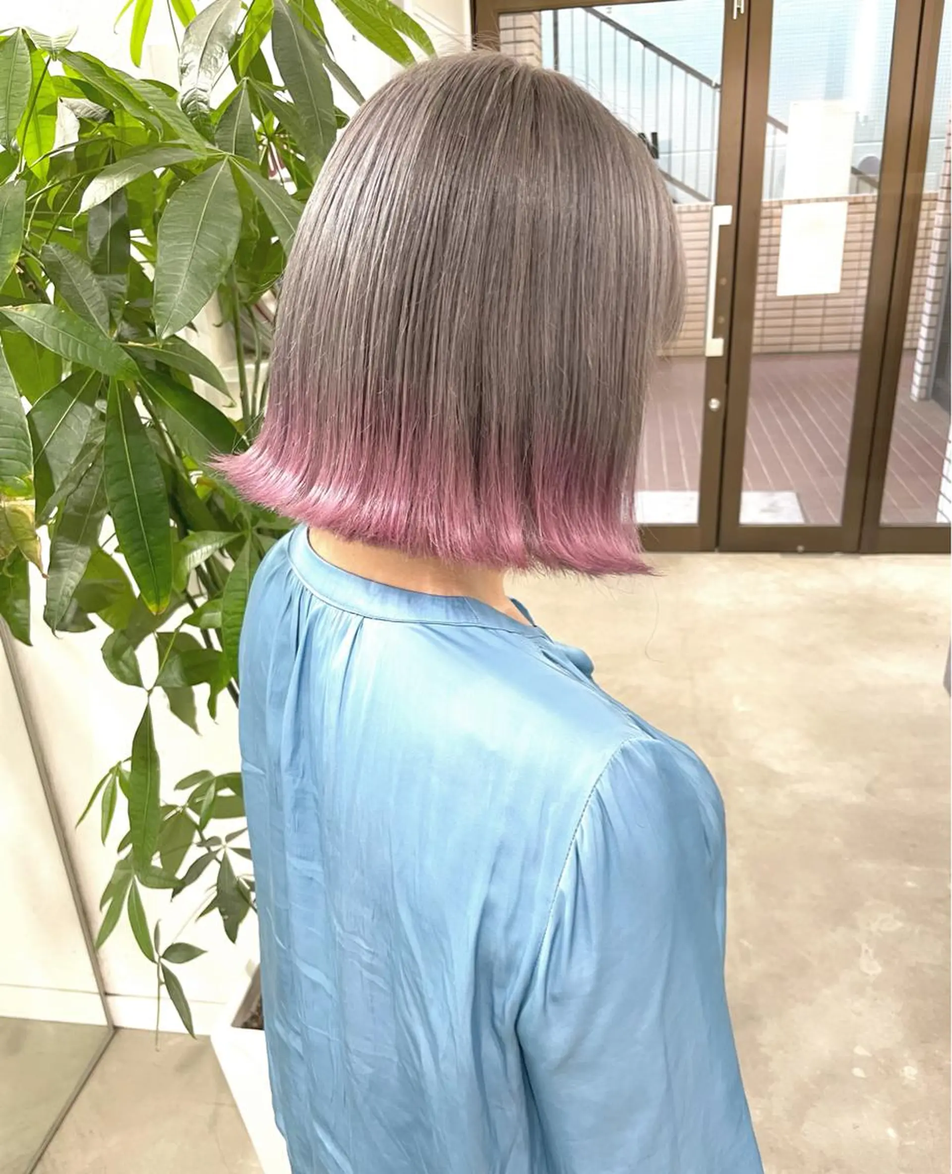 ミディアム カラー 🤍2nd🤍田所 美希のヘアスタイル