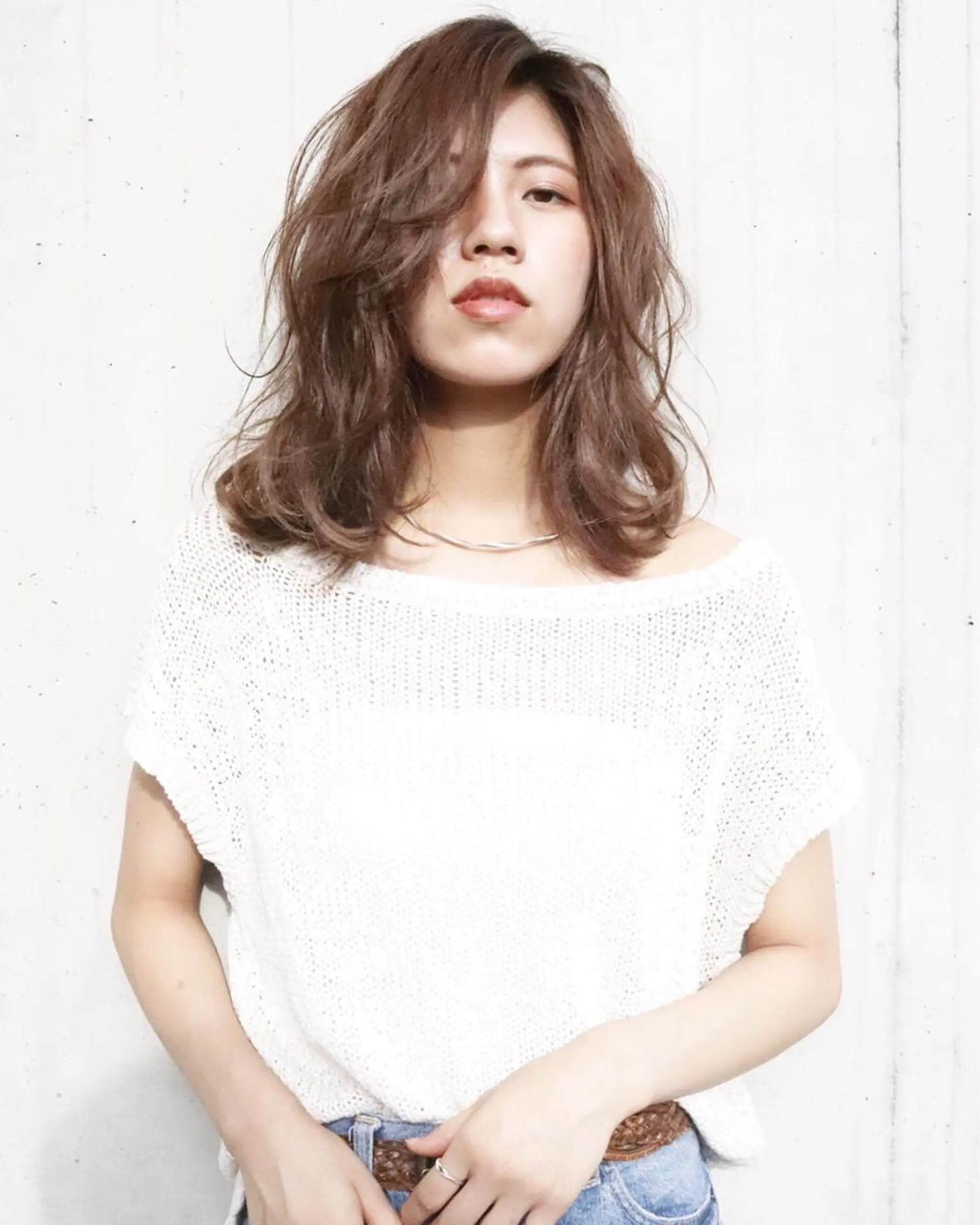 セミロング 大内田 凌馬のヘアスタイル