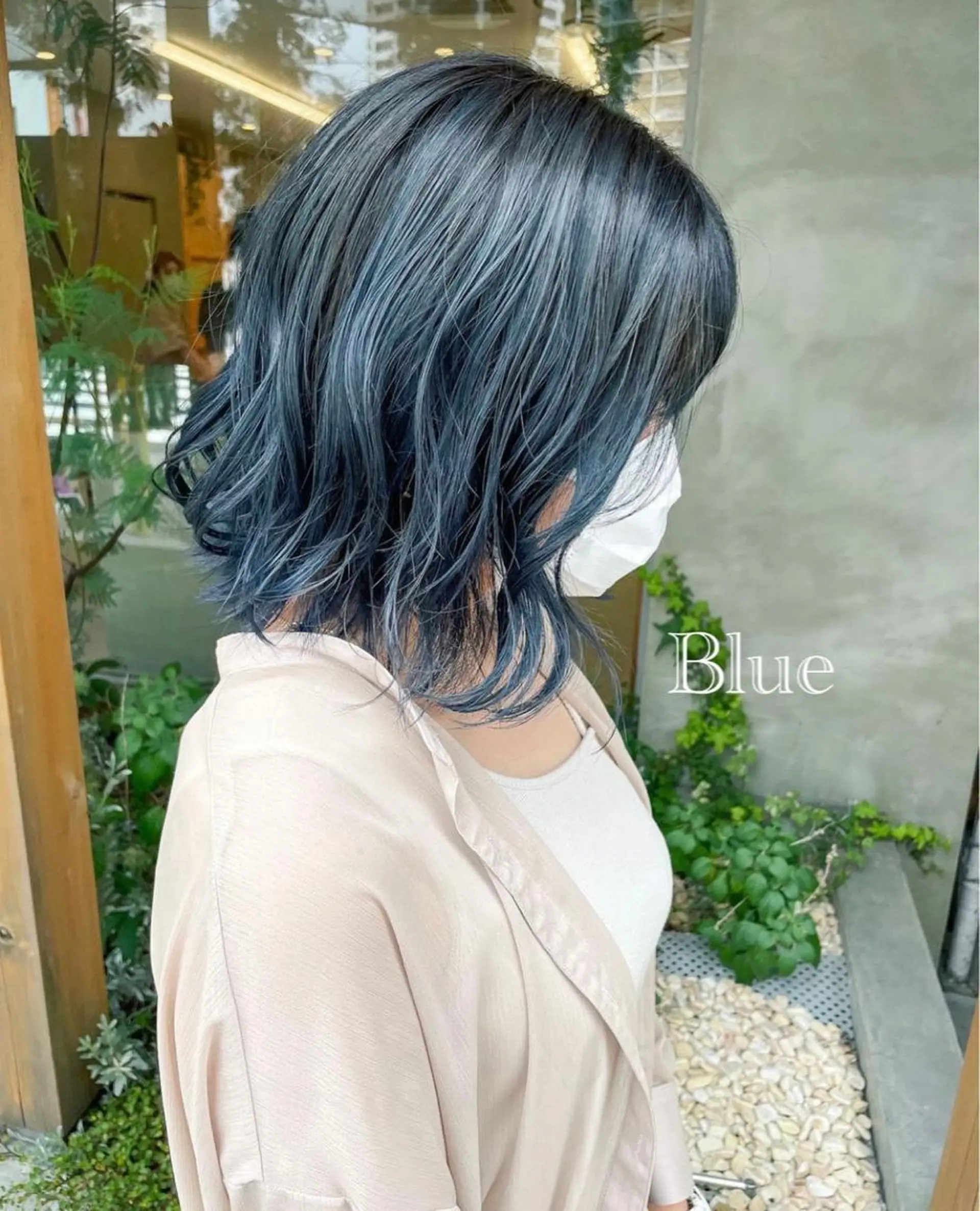 ミディアム くびれヘア 韓国風ヘア 似合わせカット 小顔カット ヘアカラー トリートメント カラー得意【梅田】 瀧本友梨乃のヘアスタイル