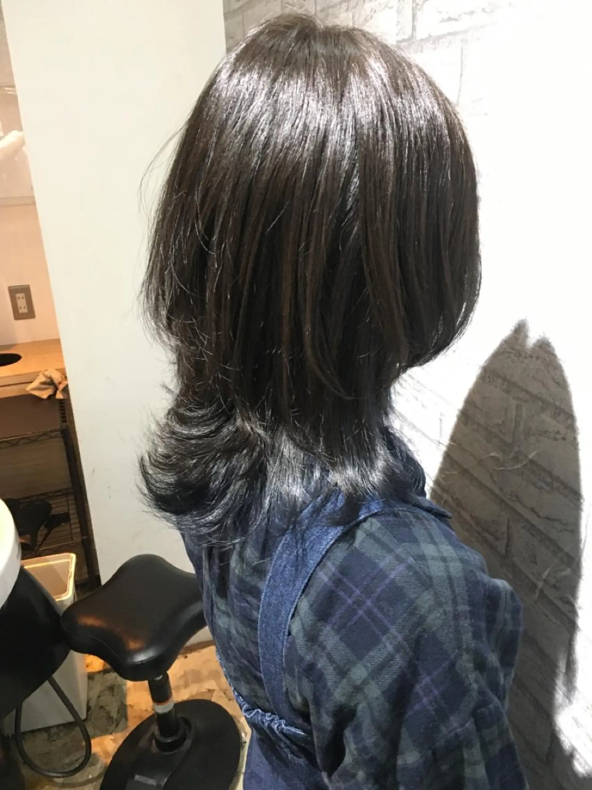 ミディアム 奥野 貴哉のヘアスタイル