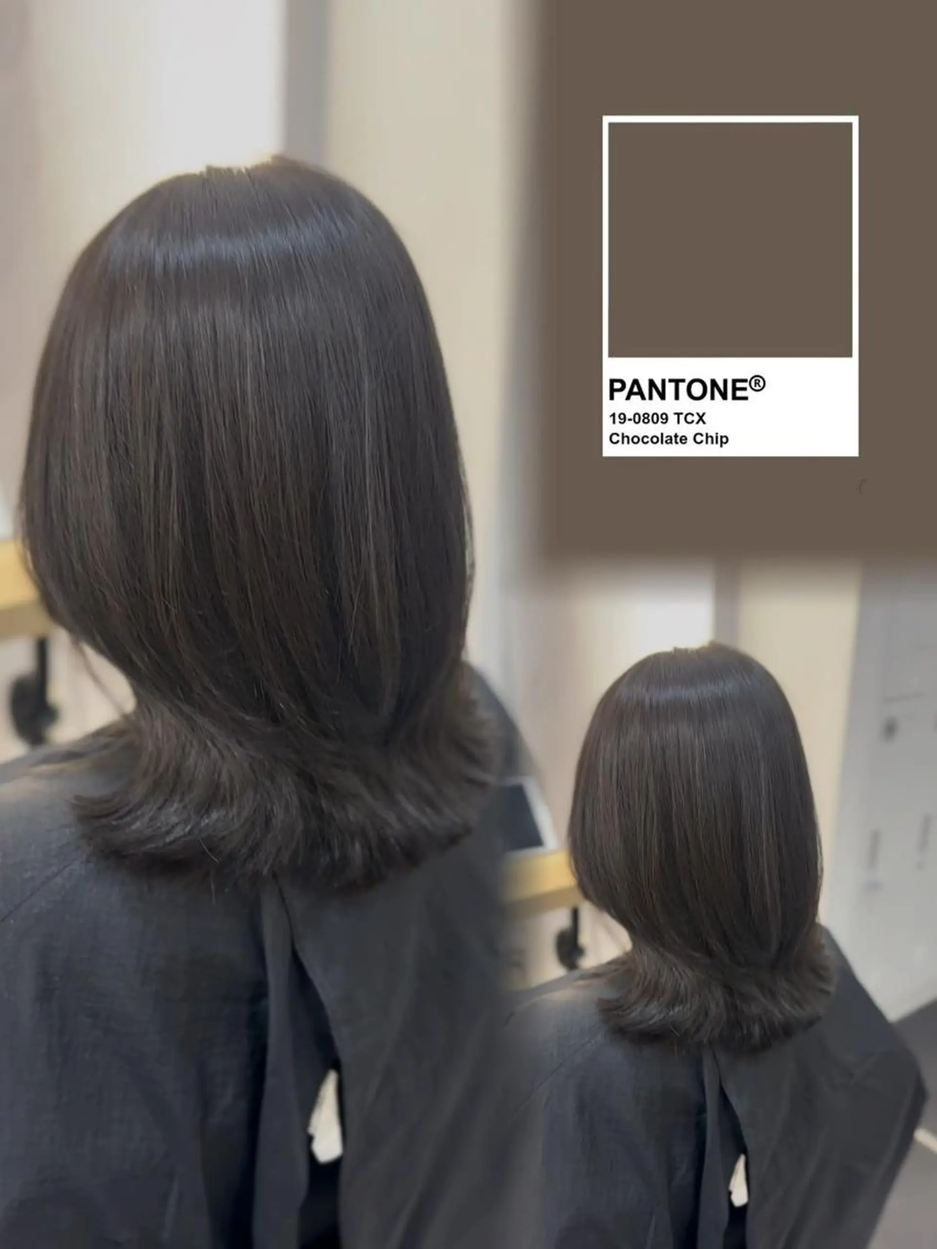 ミディアム カラー L.E.M 仙台のヘアスタイル