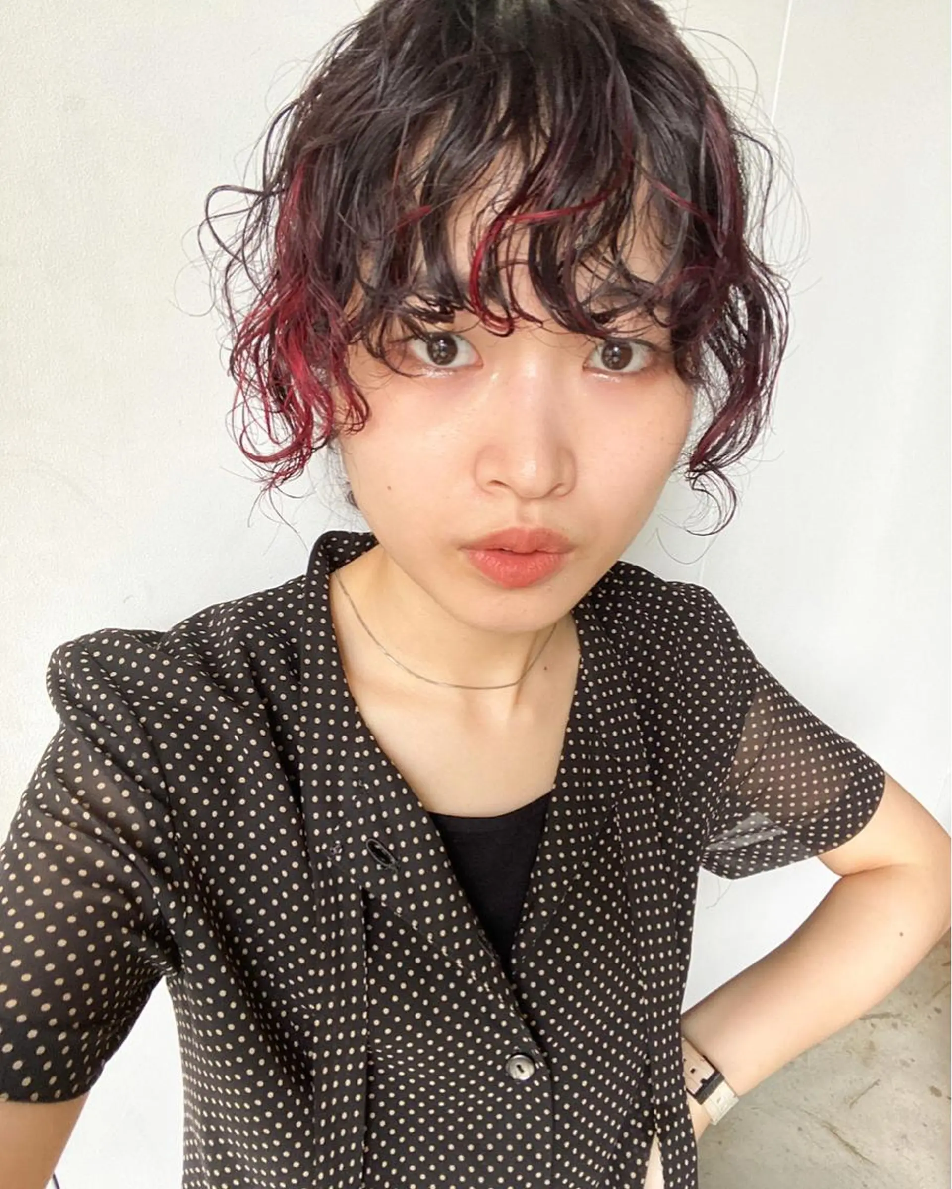 ロング カラー パーマ ヘアアレンジ メンズ キッズ ネイル マツエク・マツパ メンズパーマ パーマスタイル🔅 sayacaのヘアスタイル