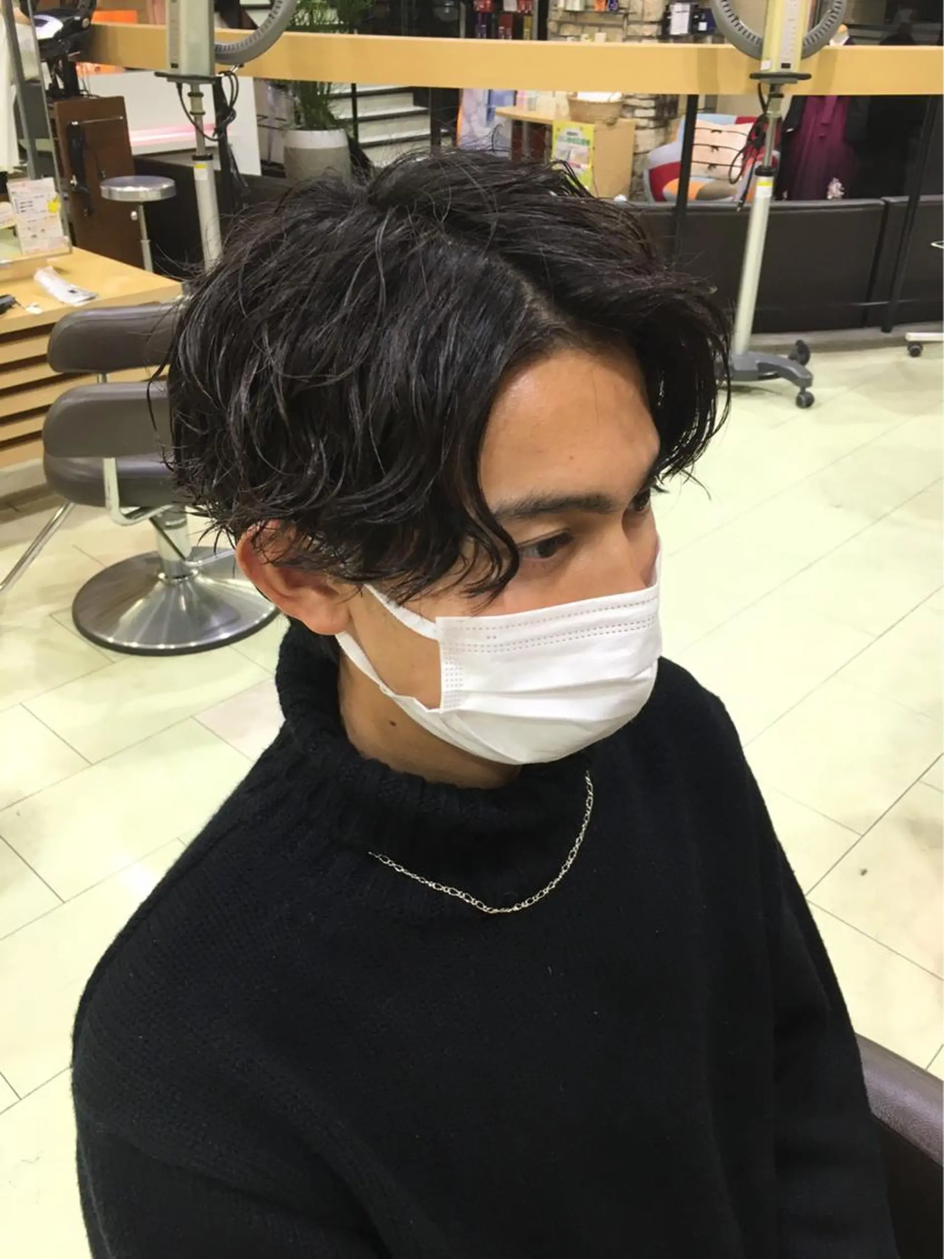 メンズ メンズカット松戸/韓 国/メンズパーマ航太のヘアスタイル