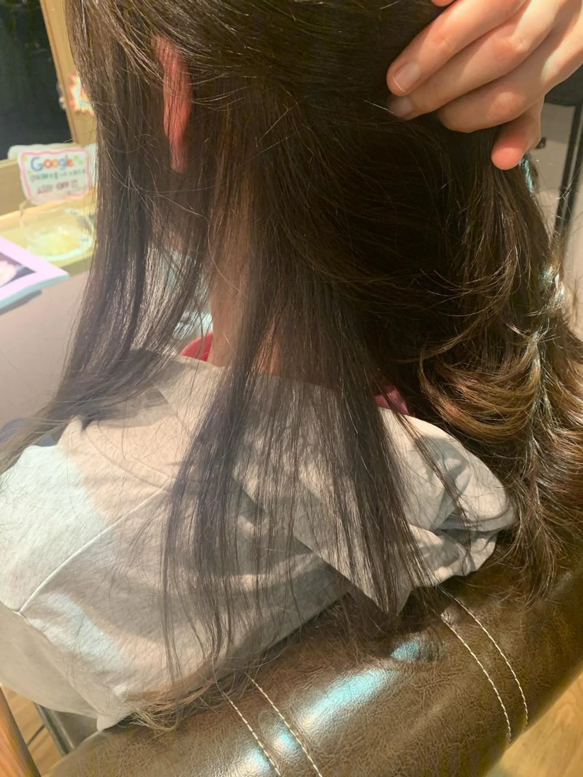 ロング カラー ツキダテ ユイのヘアスタイル