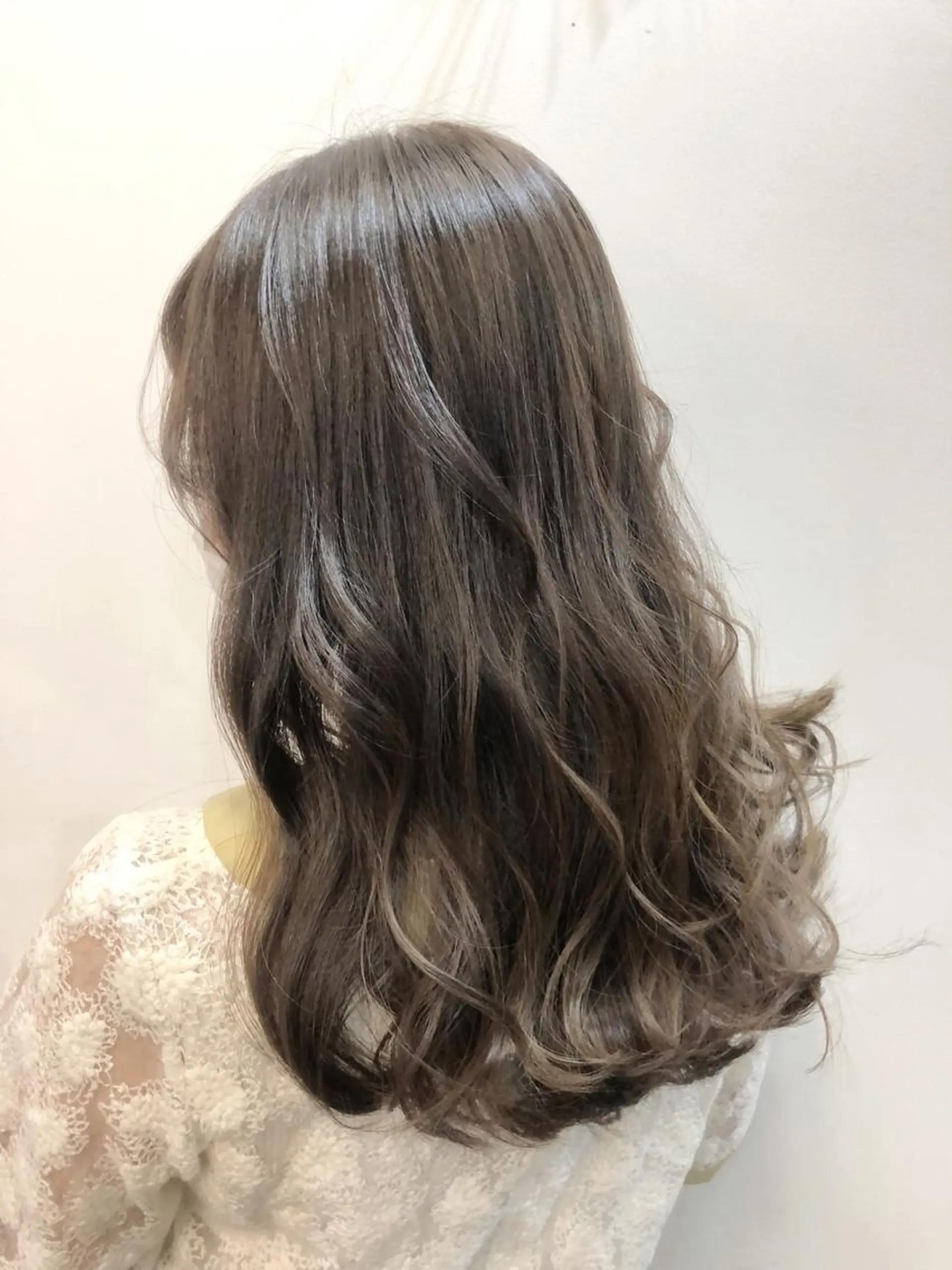 カラー ベージュカラー 透明感カラー グレージュ ヘアカラー トリートメント ヘッドスパ グレージュ/髪質改善 Yamato.hのヘアスタイル