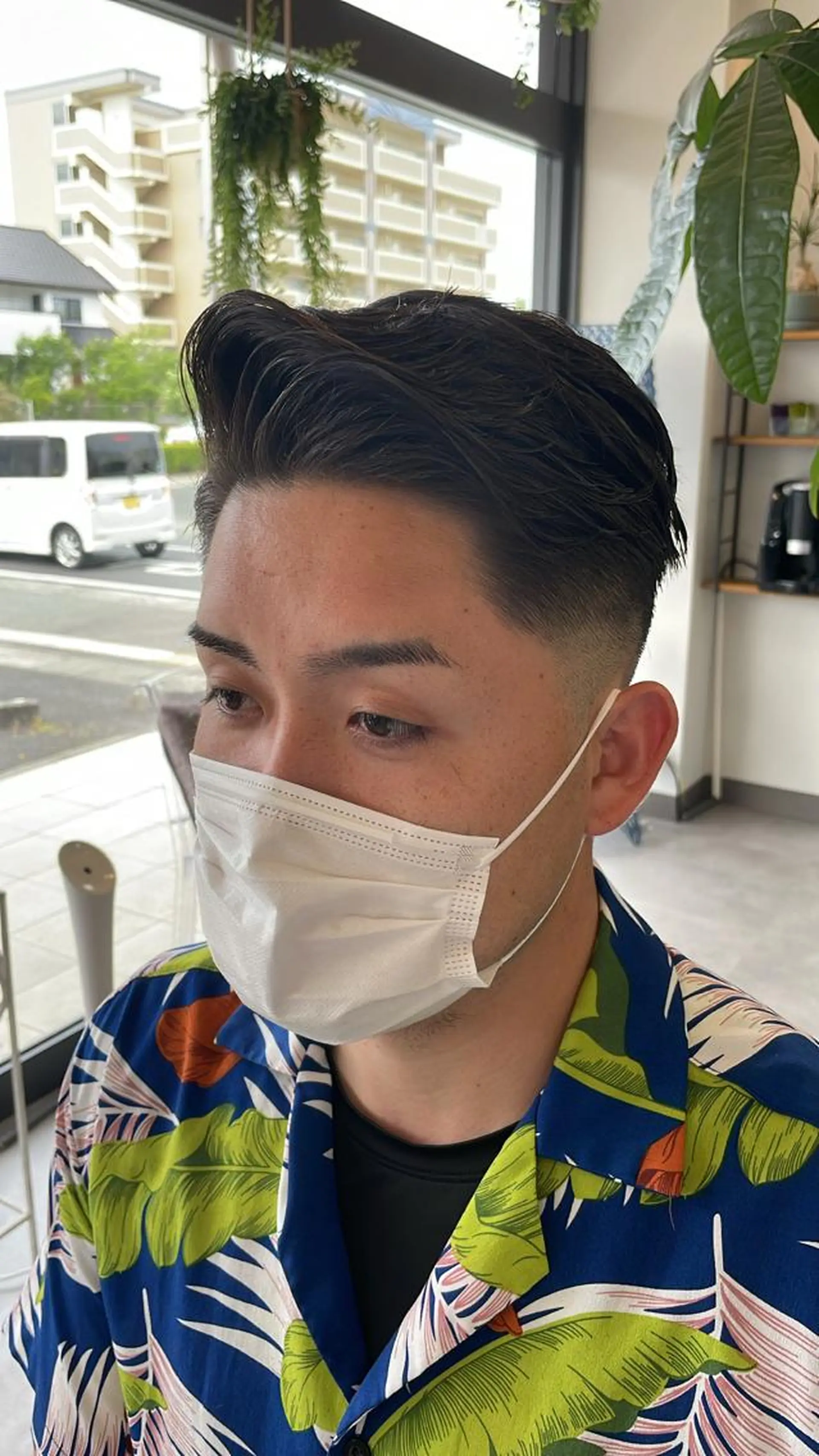 パーマ メンズ 大住 京平のヘアスタイル