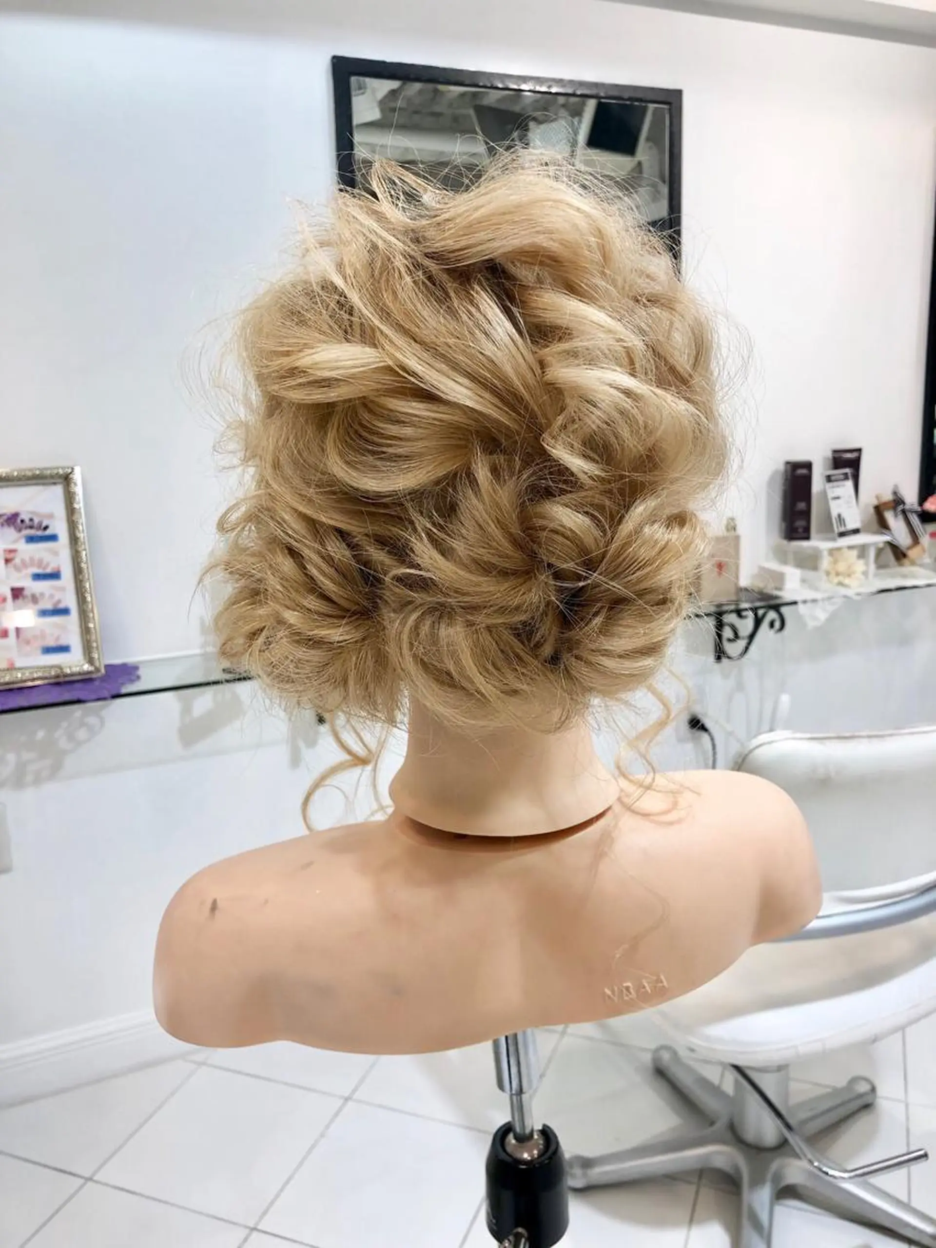 ミディアム カラー パーマ ヘアアレンジ キッズ ネイル マツエク・マツパ ✨韓国風ヘア/艶髪 カラー✨yumeのヘアスタイル