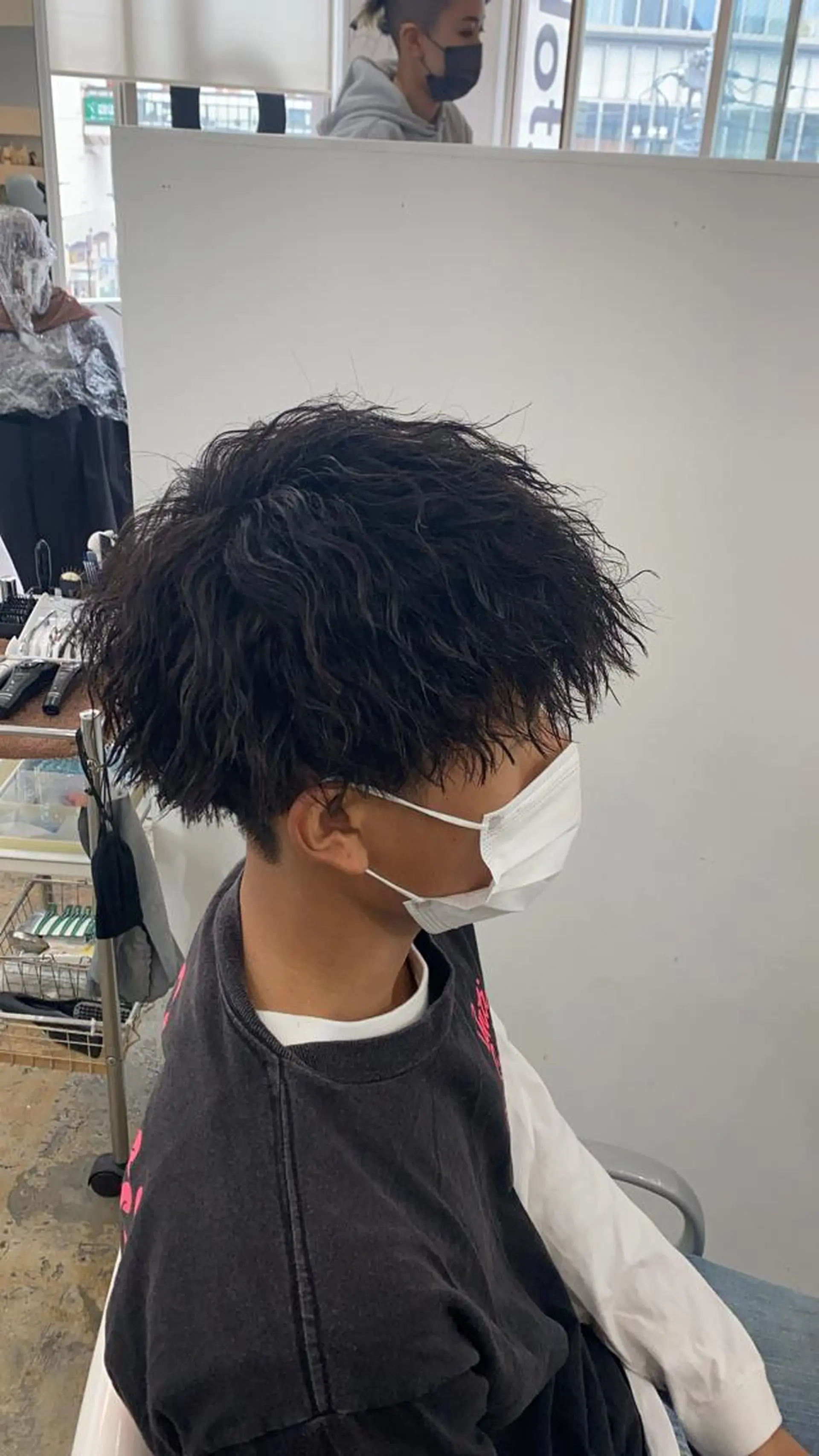 ショート メンズ ✨️ツイスパ波巻き特 化小杉澪生✨️のヘアスタイル