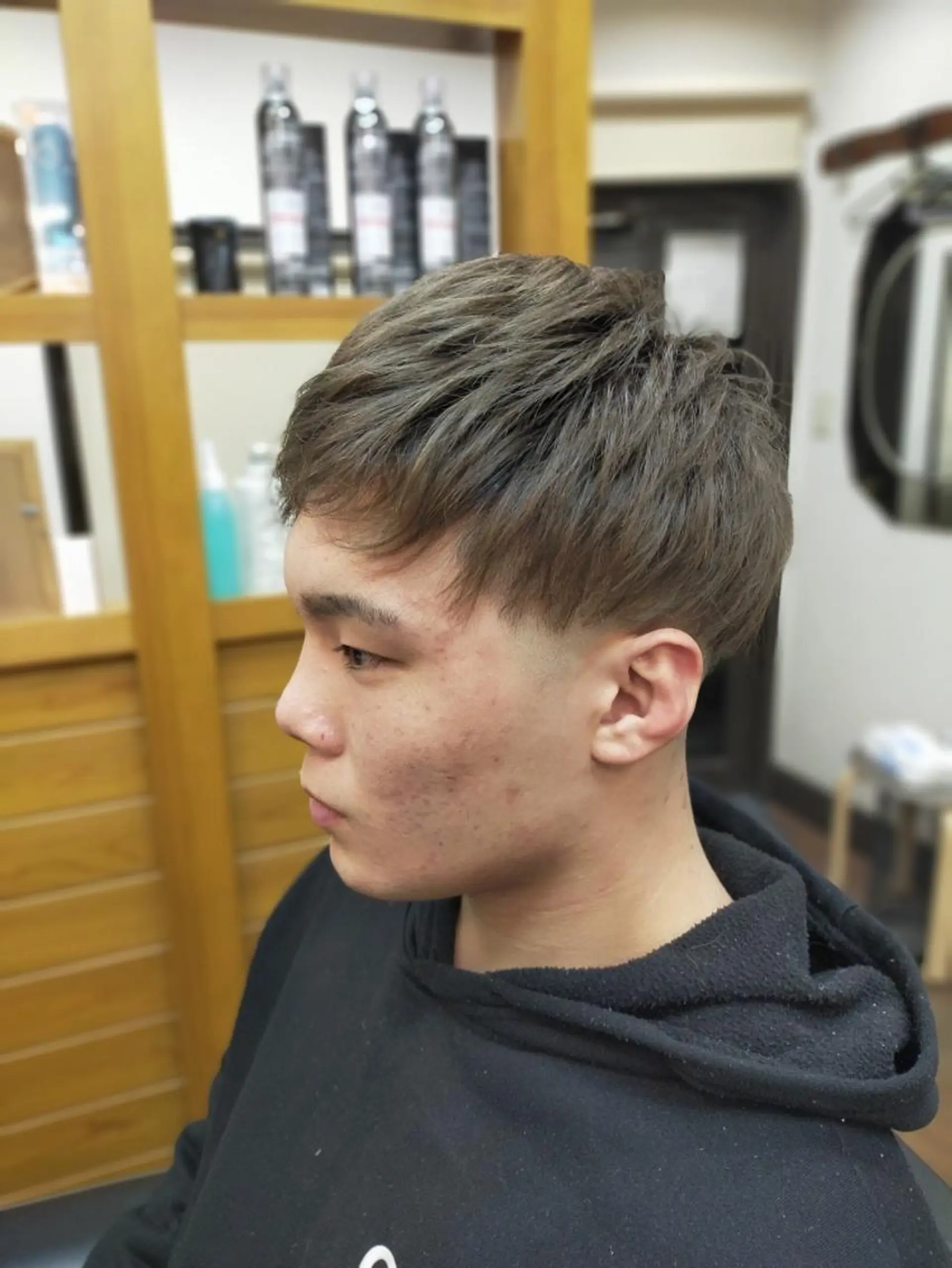 ショート メンズ おしゃれさろんオオキ所属・男を磨く Barber オオキのヘアスタイル